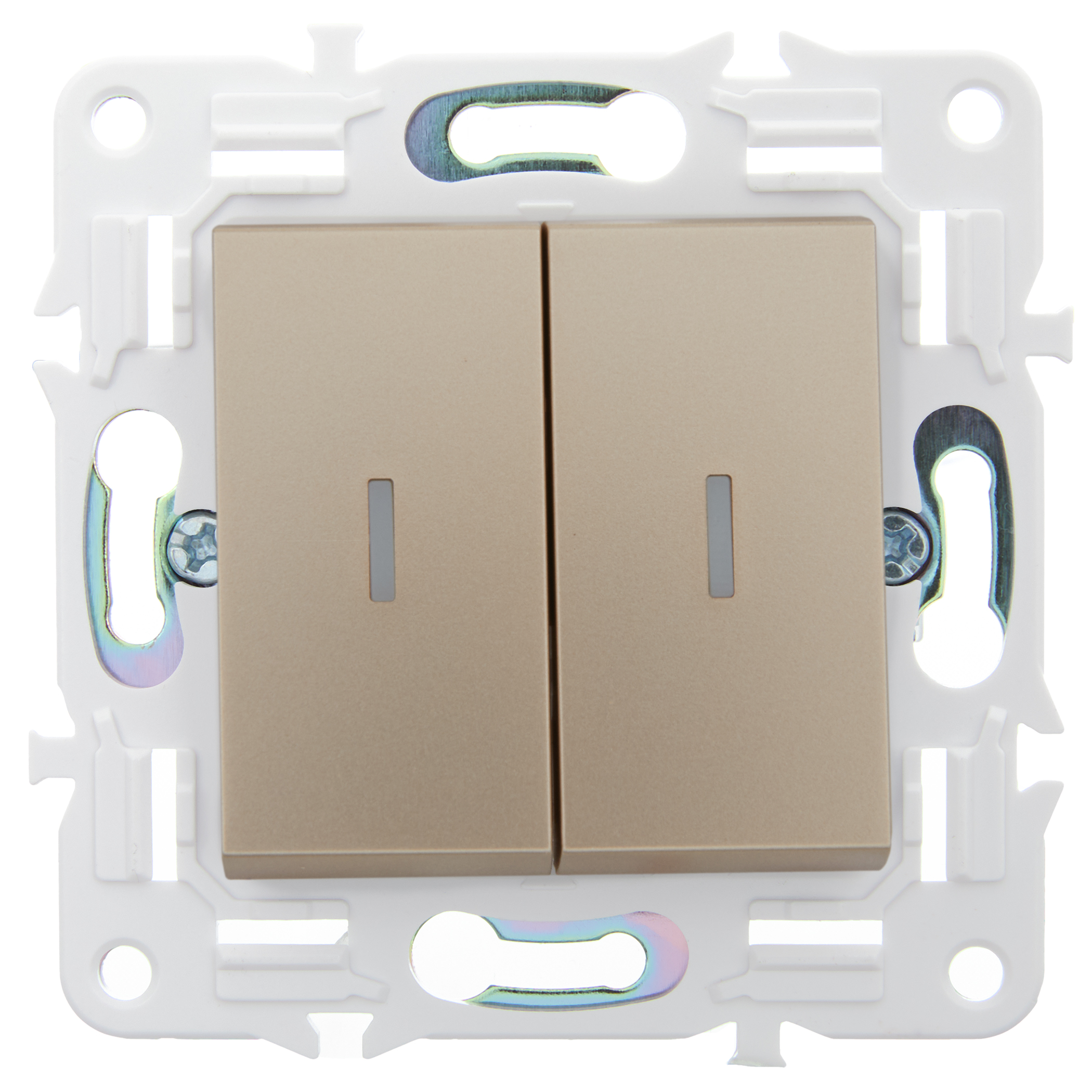 SKANDY Ажыратқыш, 2 пернелі, өтпелі, индикациямен, 10А SK-V10Sa құм IEK