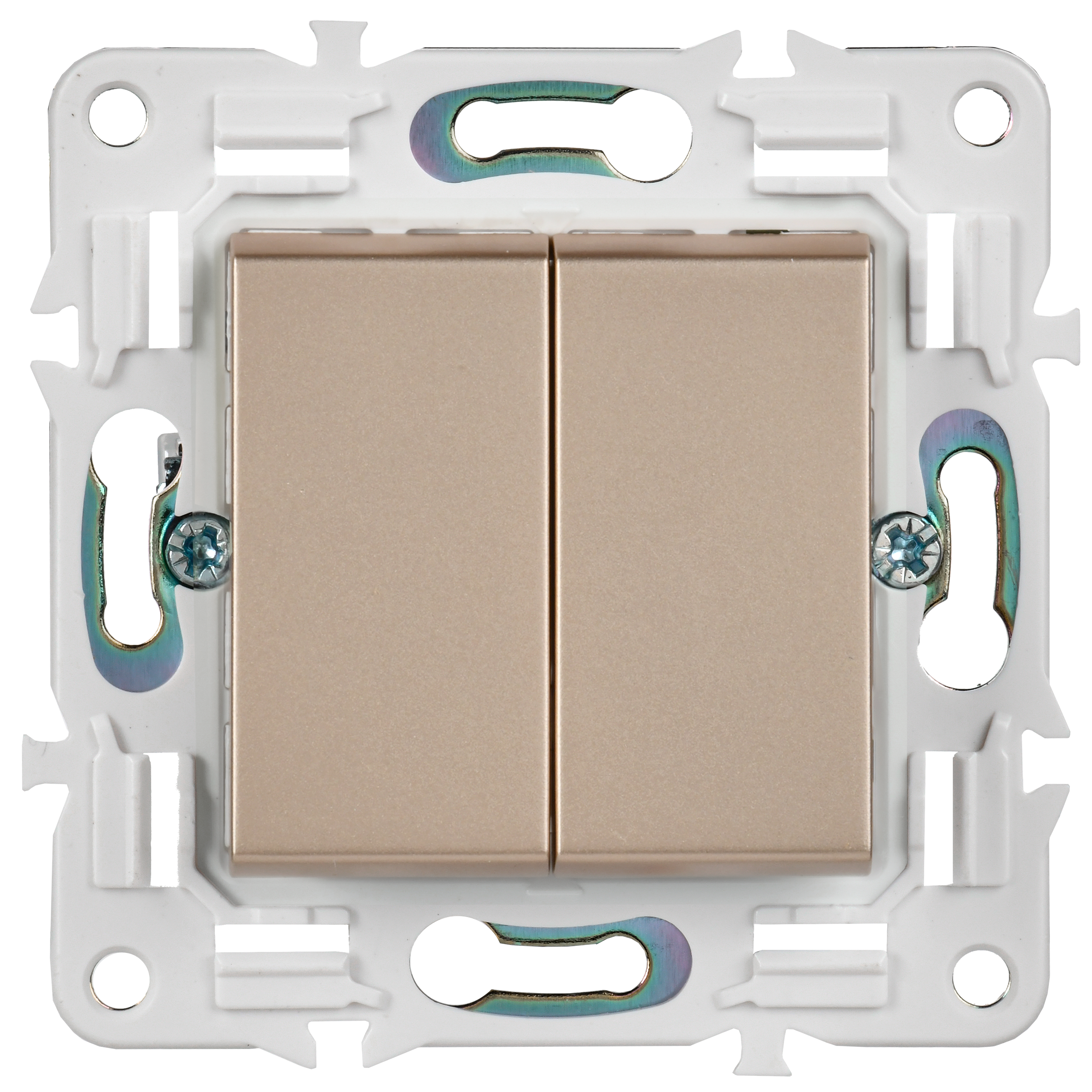             SKANDY Ажыратқыш, 2 пернелі, айқара 10А SK-V06Sa құм IEK    