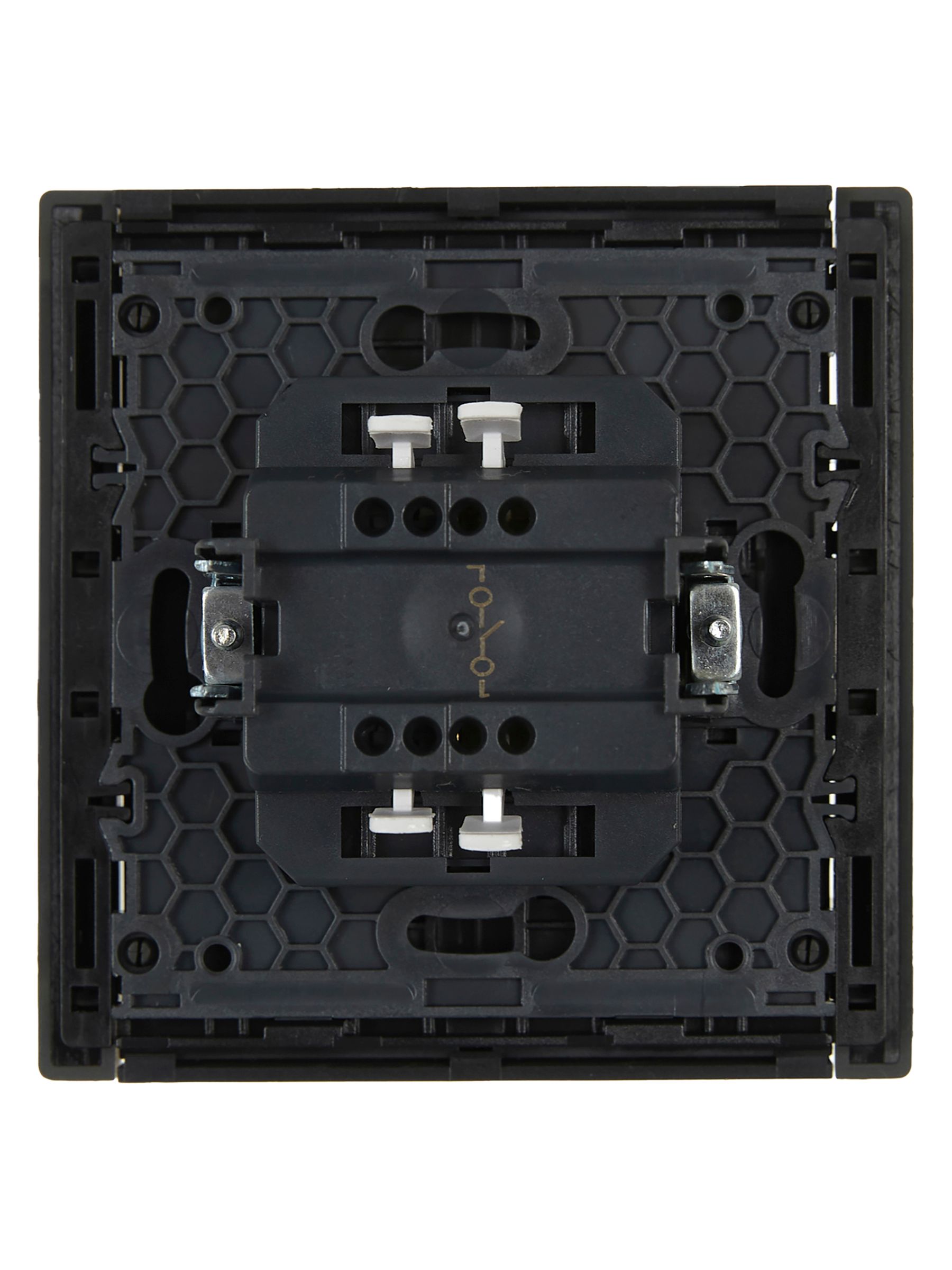             FORTE&PIANO Ажыратқыш 1 пернелі 10А FP301 сұр ИЭК    