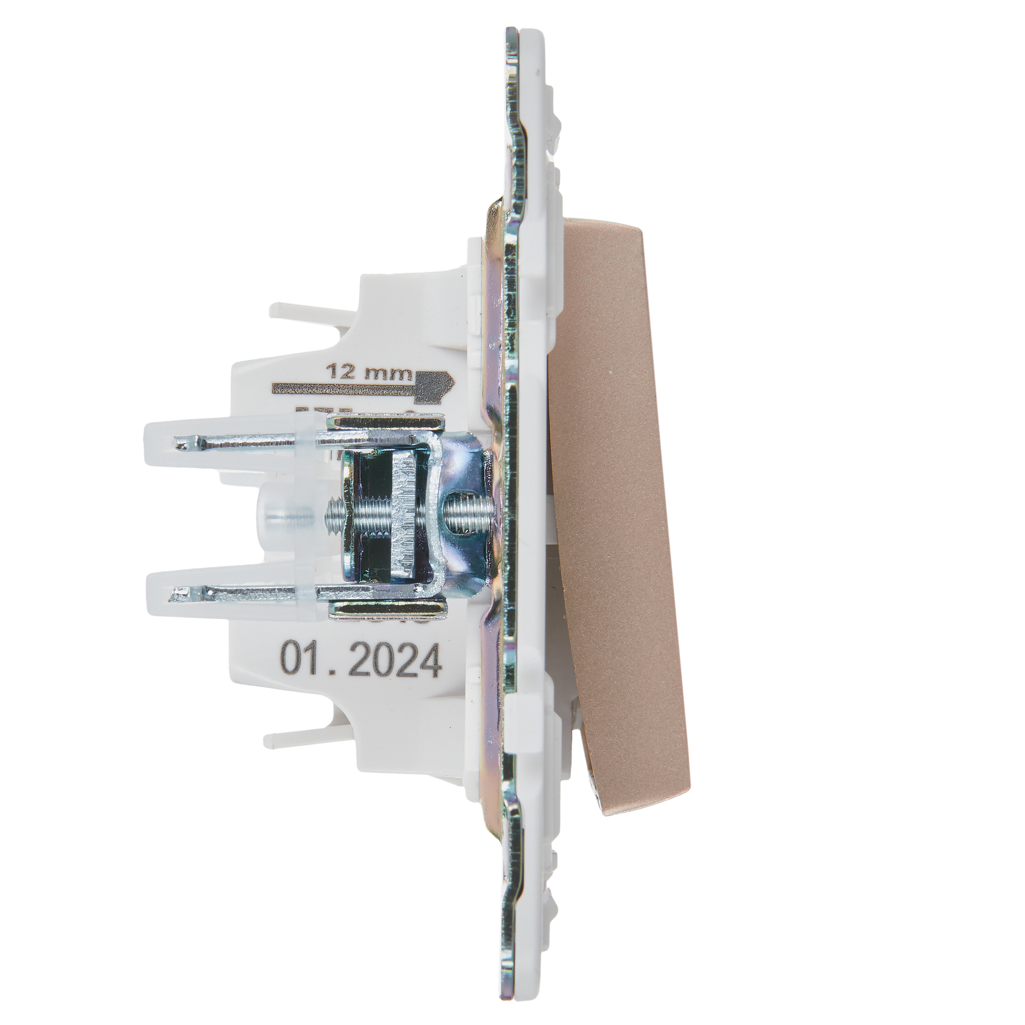             SKANDY Ажыратқыш 1 пернелі, индикациямен 10А SK-V07Sa құм IEK    