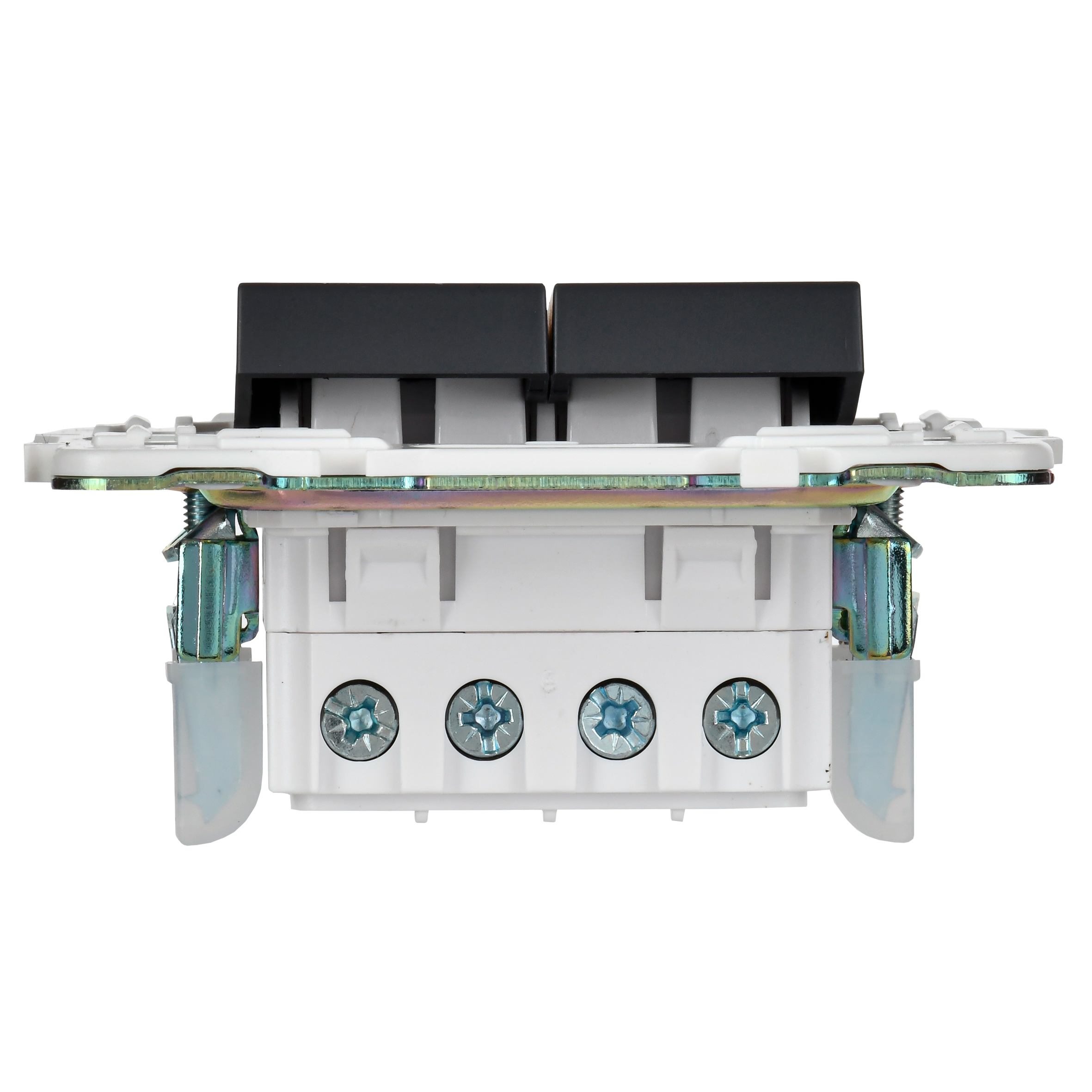             SKANDY Ажыратқыш, 2 пернелі, айқара 10А SK-V06T титан IEK    