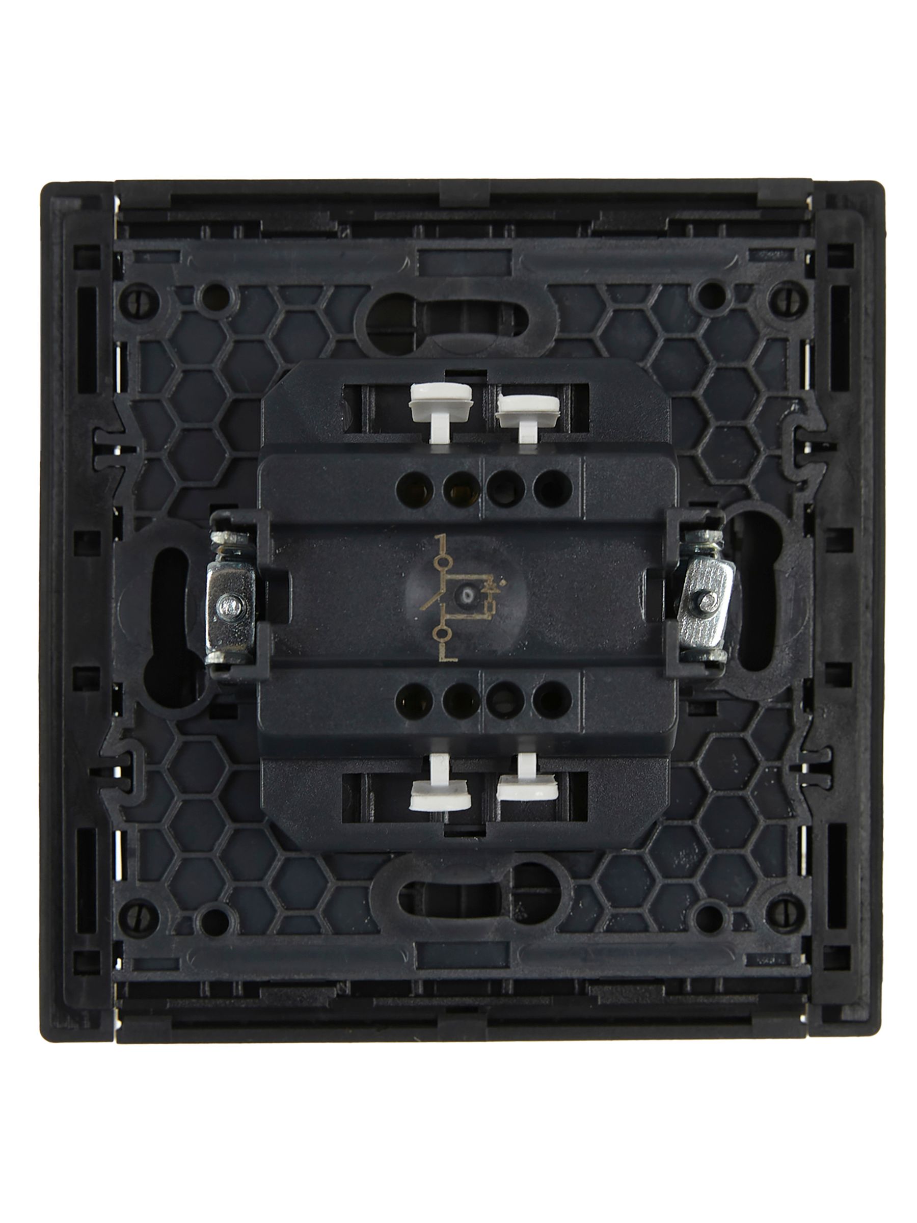             FORTE&PIANO Ажыратқыш 1 пернелі, индикациямен 10А FP302 сұр IEK    