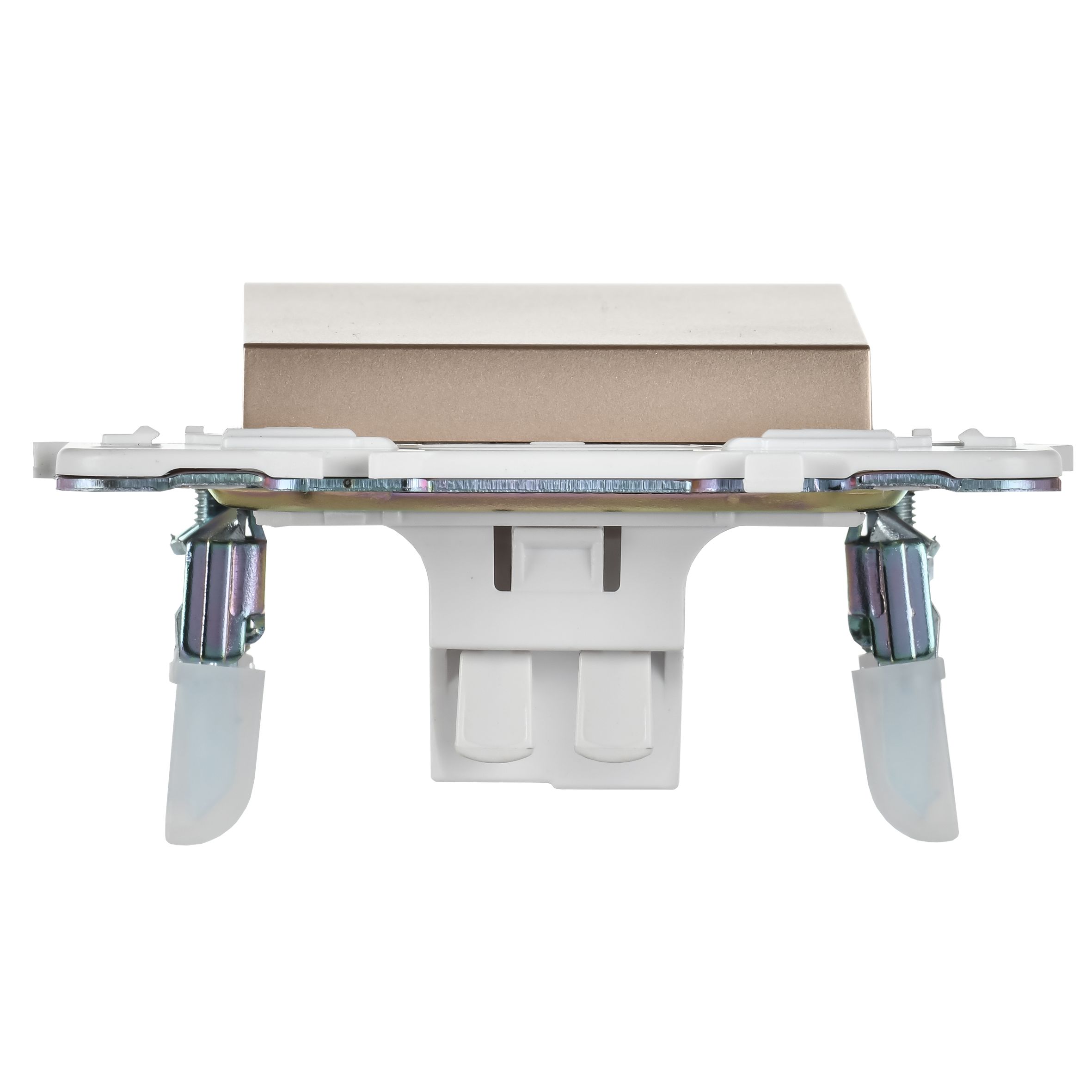             SKANDY Ажыратқыш 1 пернелі, өтпелі 10А SK-V02Sa құм IEK    