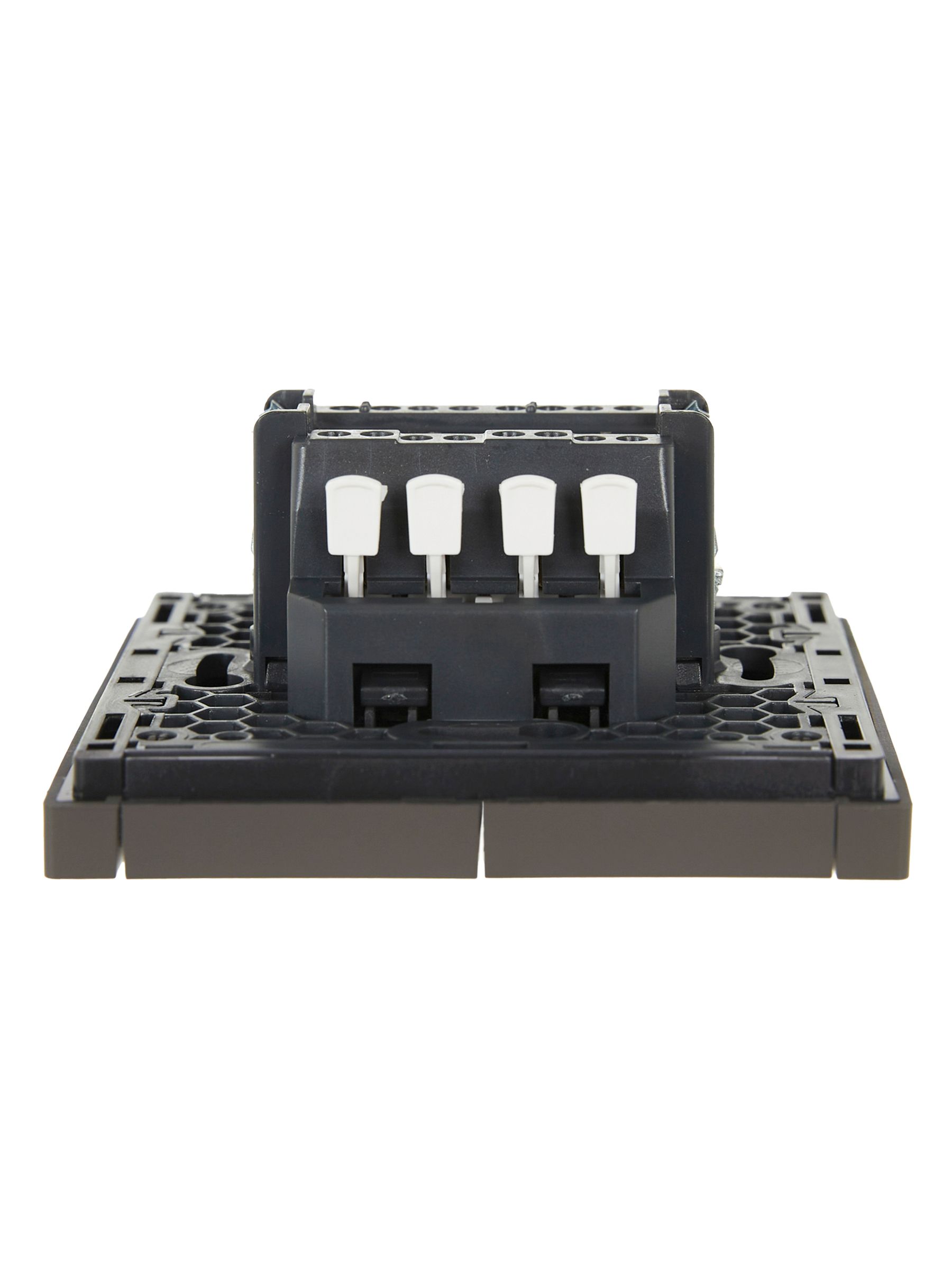             FORTE&PIANO Ажыратқыш, 2 пернелі, өтпелі, индикациямен, 10А FP308 сұр IEK    