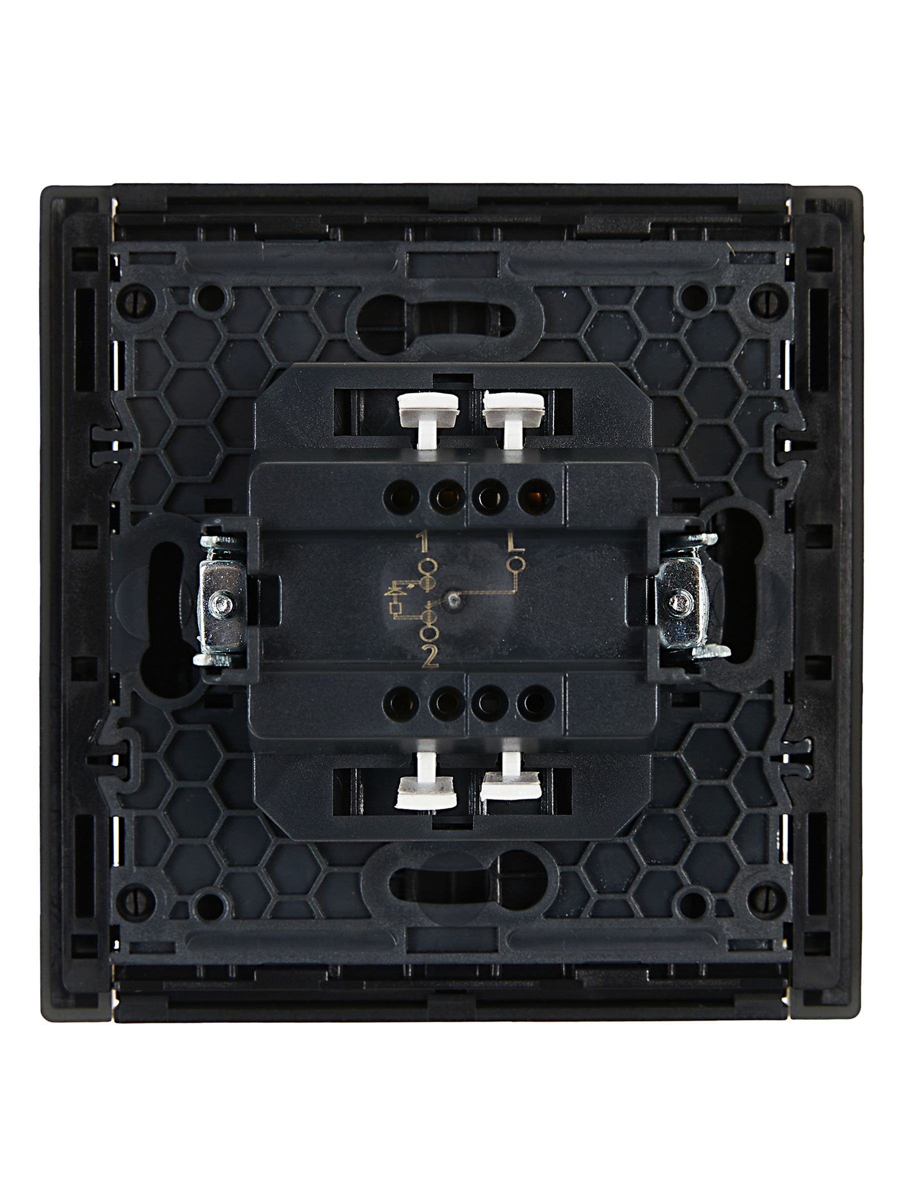             FORTE&PIANO Ажыратқыш, 1 пернелі, өтпелі, индикациямен, 10А FP304 сұр IEK    