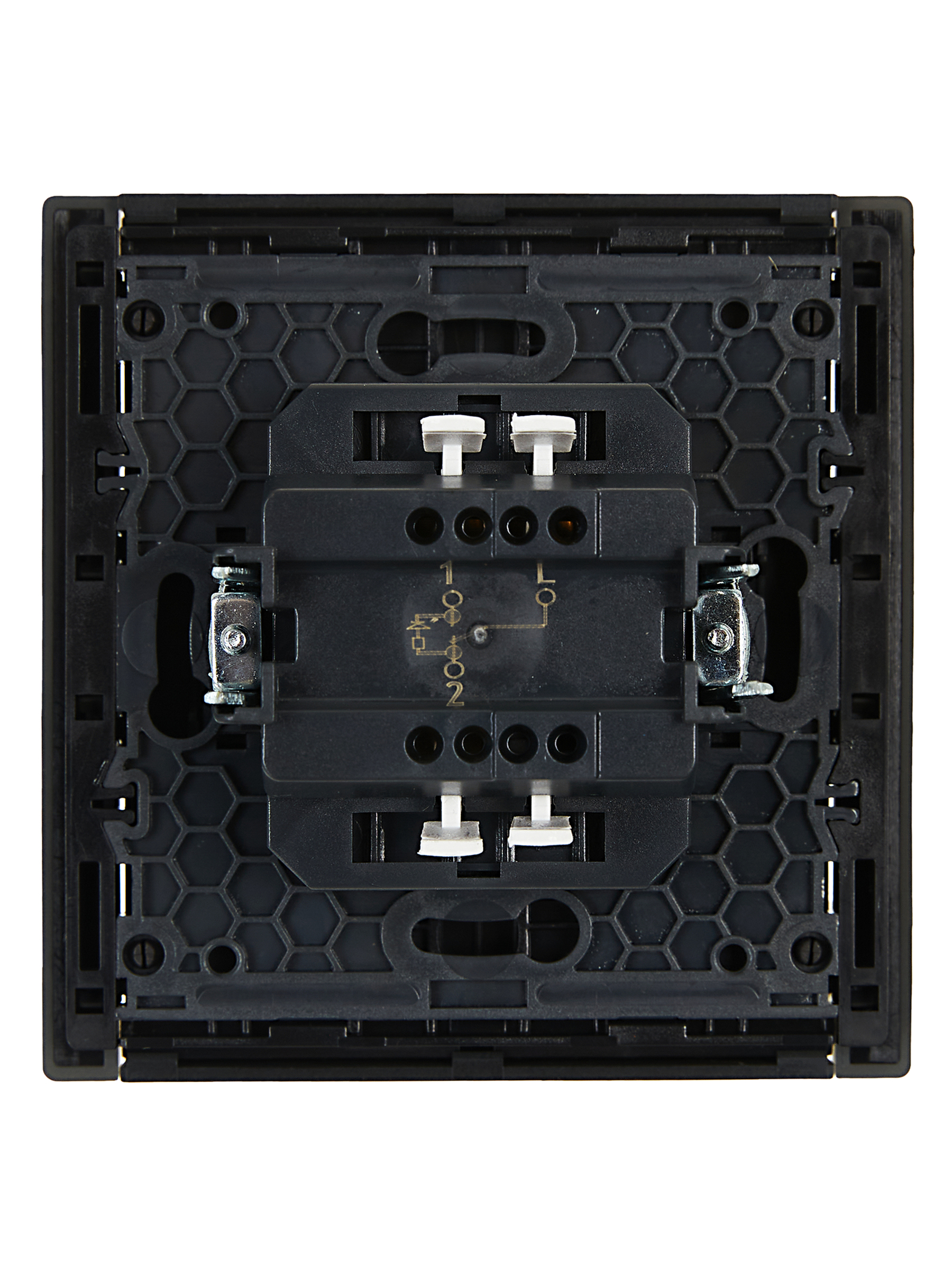             FORTE&PIANO Ажыратқыш, 1 пернелі, өтпелі, индикациямен, 10А FP304 сұр IEK    