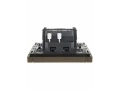 FORTE&PIANO Ажыратқыш 1 пернелі, айқара 10А FP312 серый ИЭК