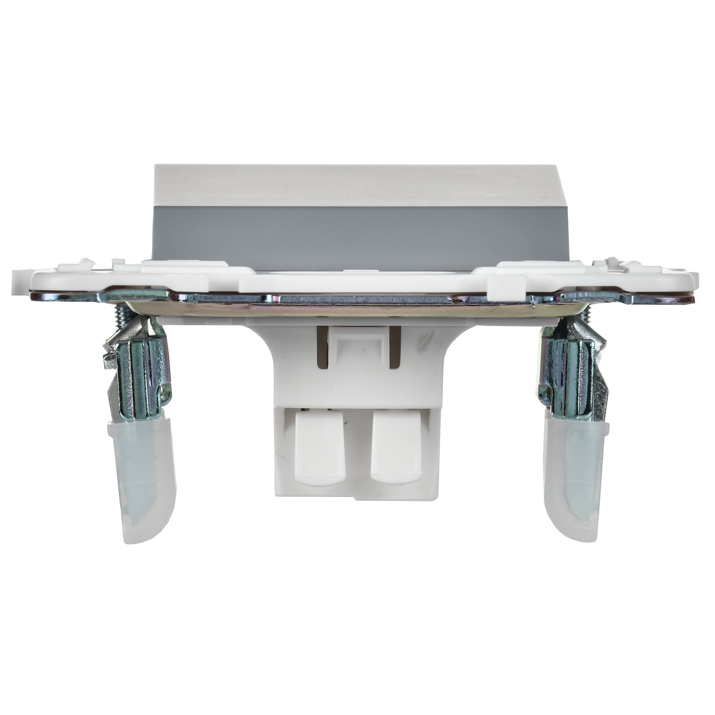             SKANDY Ажыратқыш 1 пернелі, өтпелі 10А SK-V02Gr сұр IEK    