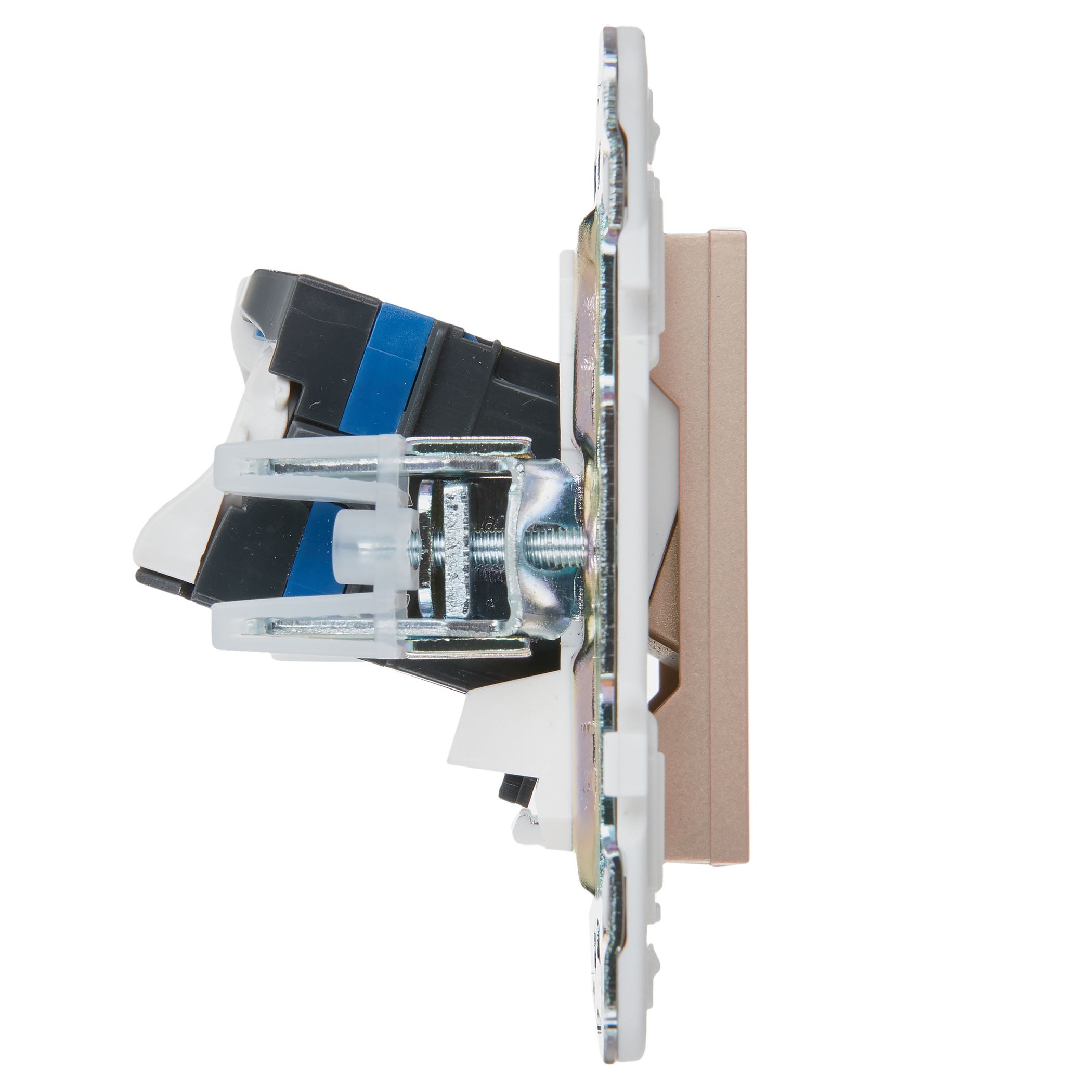             SKANDY Розетка, компьютерге арналған, екілі RJ45 категория 6 SK-K04Sa құм IEK    