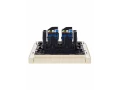             FORTE&PIANO Розетка, компьютерге арналған, екілі RJ45 категория 6 FP434 ваниль IEK    