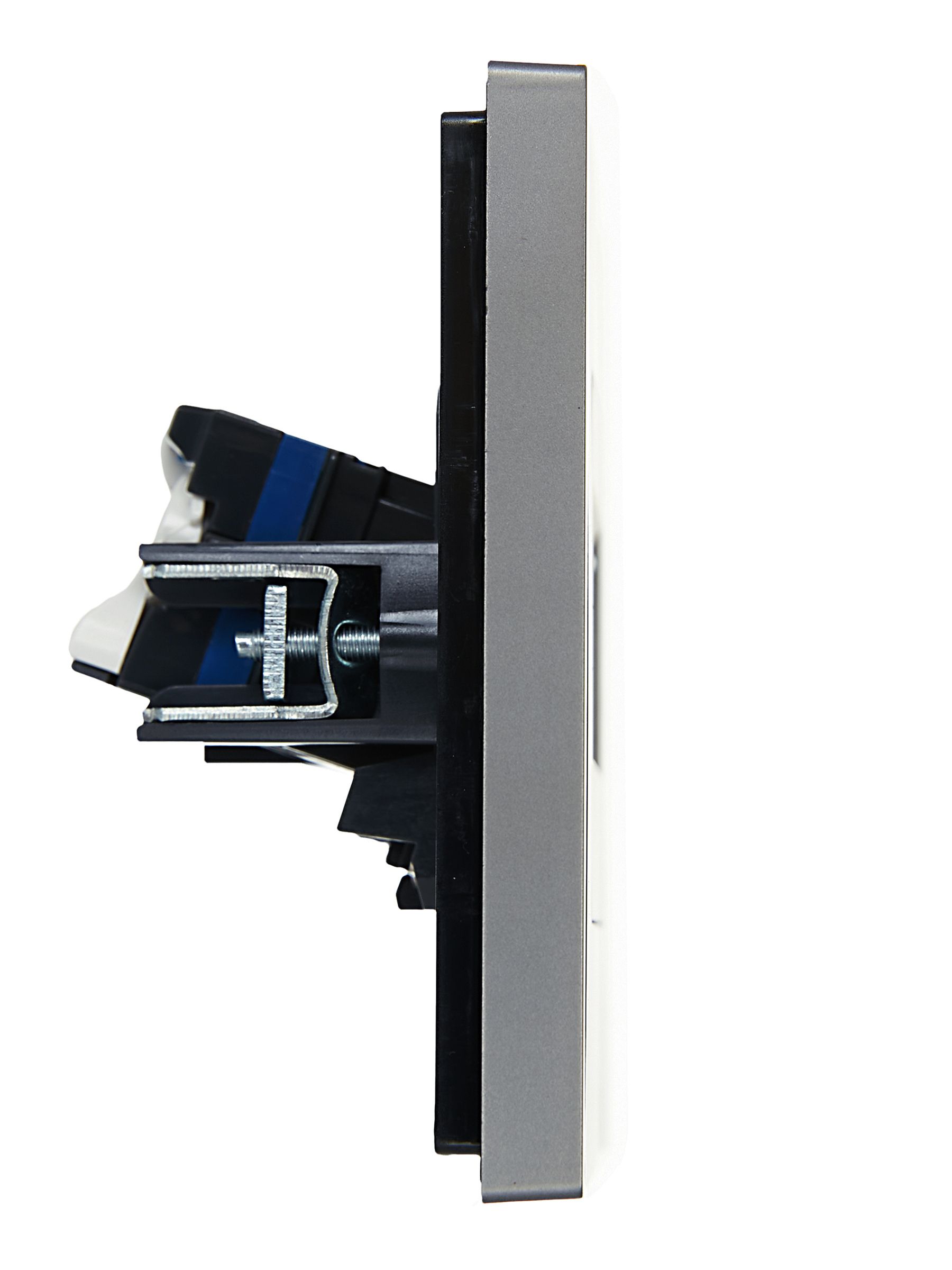             FORTE&PIANO Розетка, компьютерге арналған, екілі RJ45 категория 6 FP534 болат IEK    