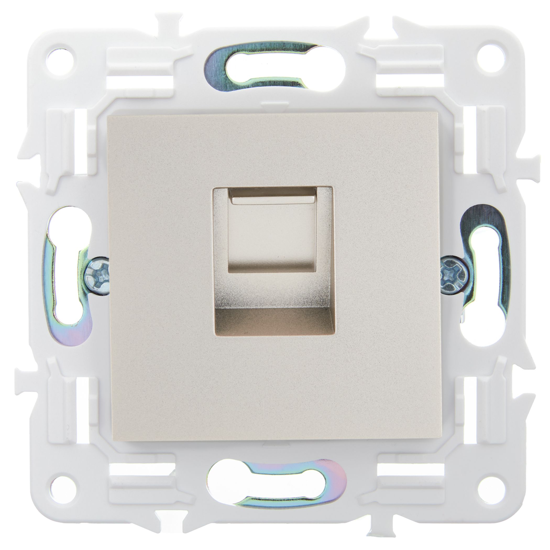             SKANDY Розетка, компьютерге арналған RJ45 категория 5Е SK-K01Sh шампан IEK    