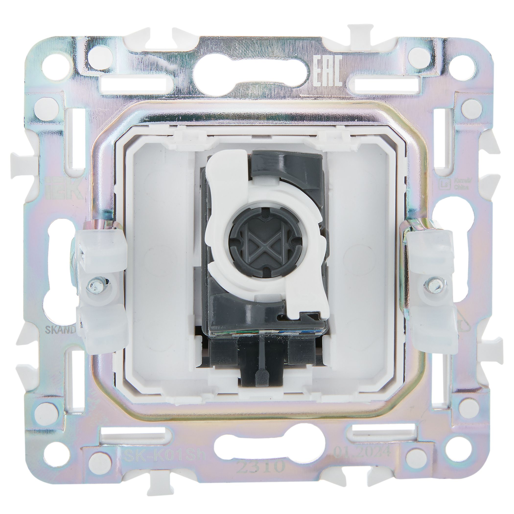             SKANDY Розетка, компьютерге арналған RJ45 категория 5Е SK-K01Sh шампан IEK    