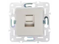             SKANDY Розетка, компьютерге арналған RJ45 категория 5Е SK-K01Sh шампан IEK    