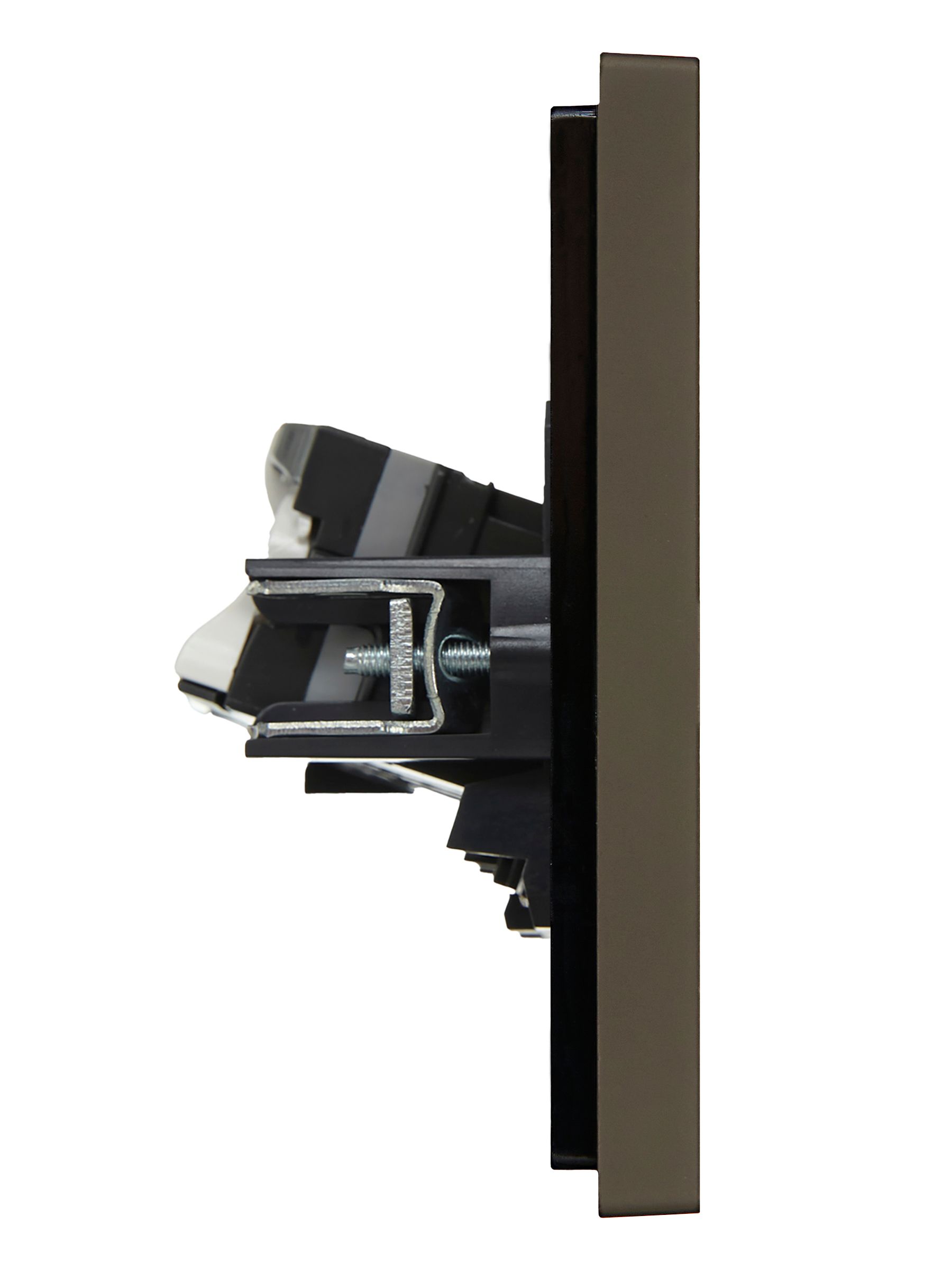             FORTE&PIANO Розетка, компьютерге арналған, екілі RJ45 категория 5Е FP333 сұр IEK    