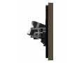             FORTE&PIANO Розетка, компьютерге арналған, екілі RJ45 категория 5Е FP333 сұр IEK    