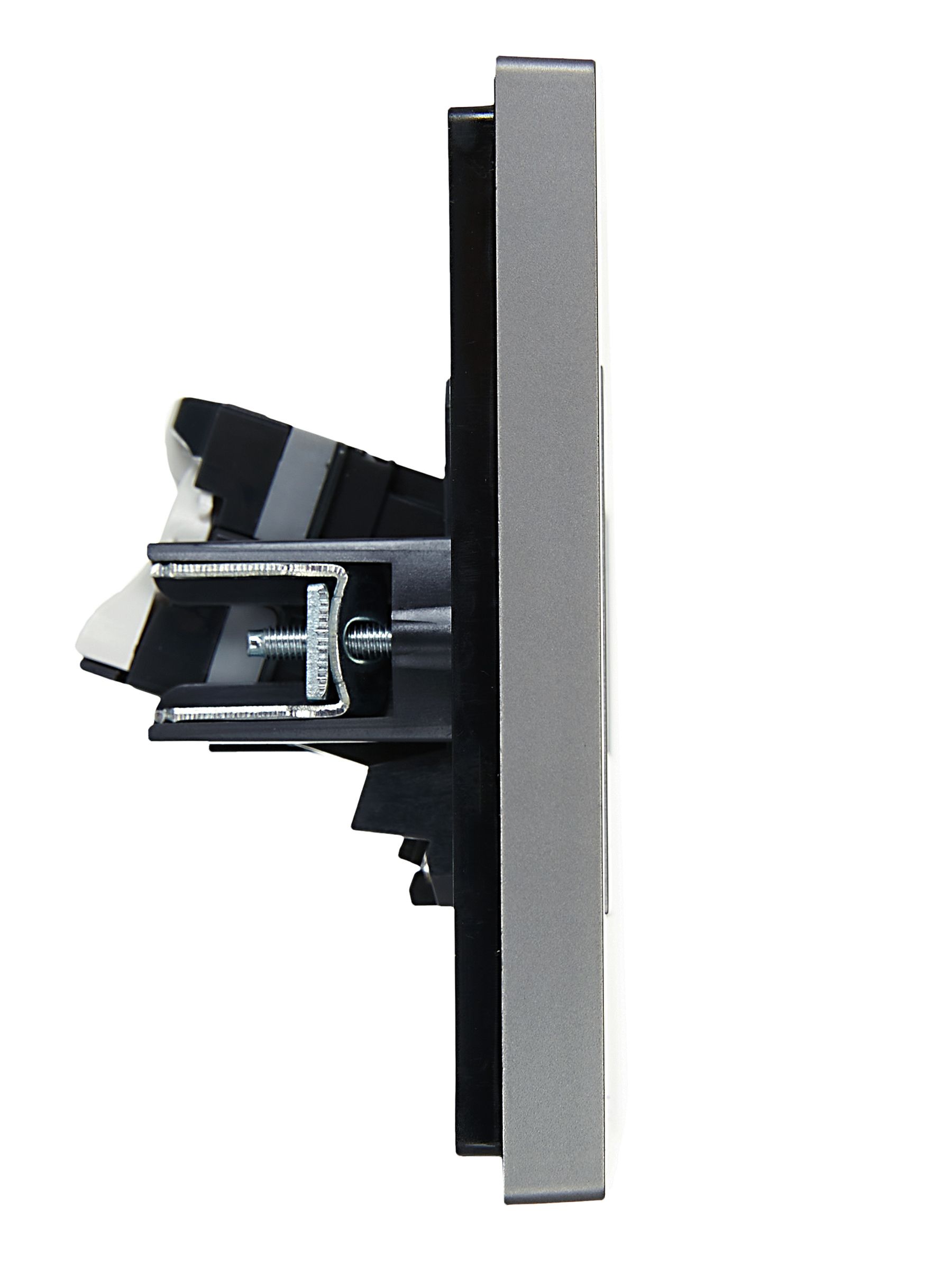             FORTE&PIANO Розетка, компьютерге арналған, екілі RJ45 категория 5Е FP533 болат IEK    