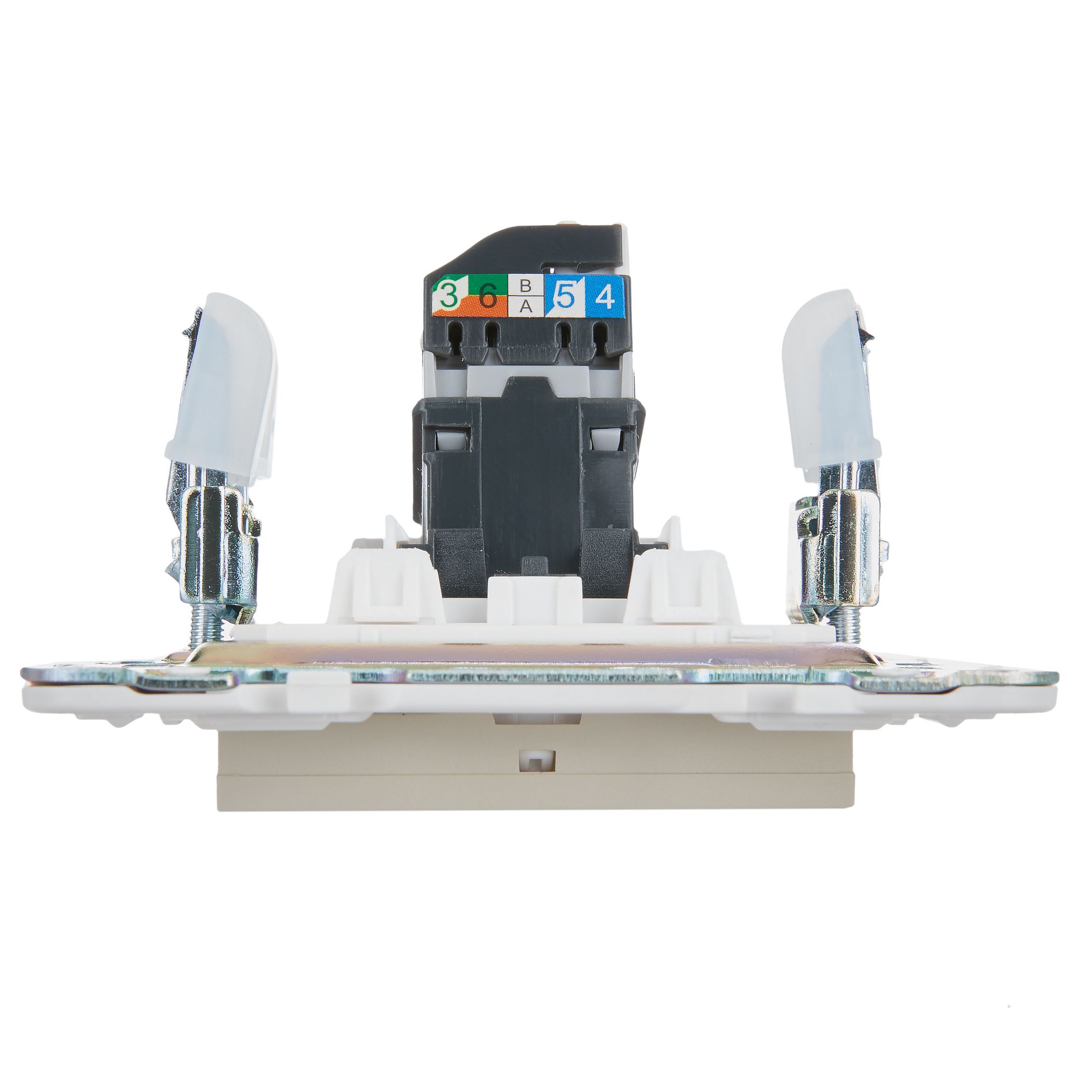             SKANDY Розетка, компьютерге арналған RJ45 категория 5Е SK-K01B сарғыш IEK    