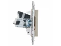             SKANDY Розетка, компьютерге арналған RJ45 категория 5Е SK-K01B сарғыш IEK    