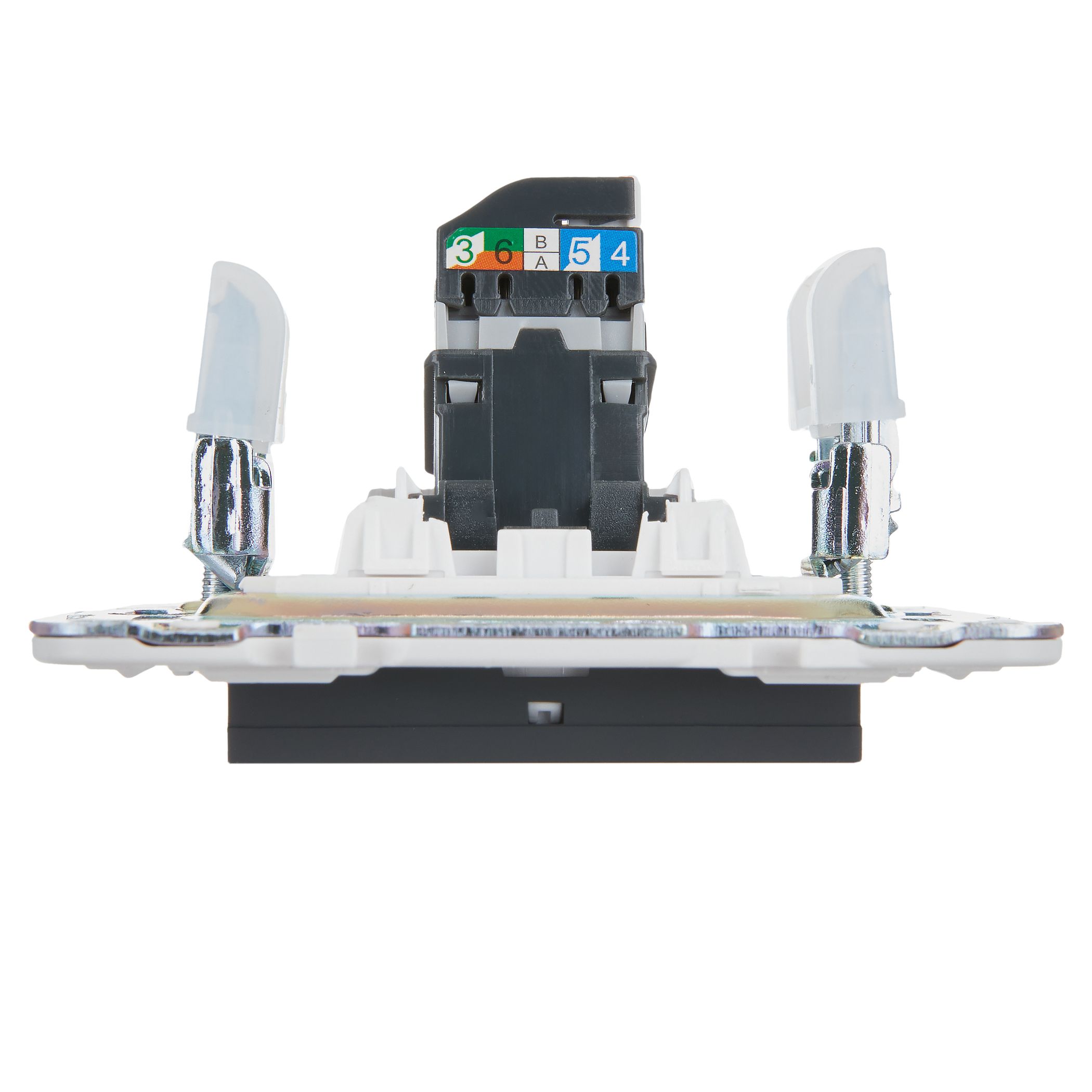             SKANDY Розетка, компьютерге арналған RJ45 категория 5Е SK-K01G графит IEK    