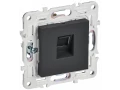             SKANDY Розетка, компьютерге арналған RJ45 категория 5Е SK-K01G графит IEK    