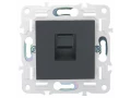             SKANDY Розетка, компьютерге арналған RJ45 категория 5Е SK-K01G графит IEK    