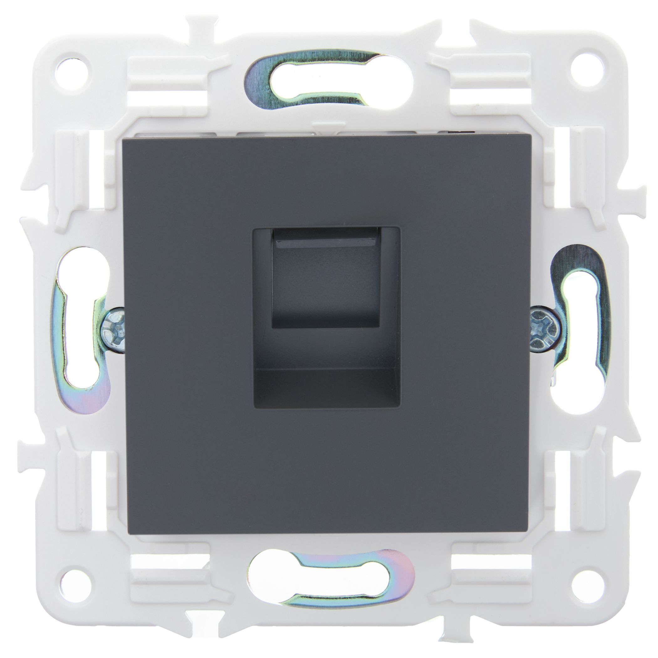             SKANDY Розетка, компьютерге арналған RJ45 категория 5Е SK-K01T титан IEK    