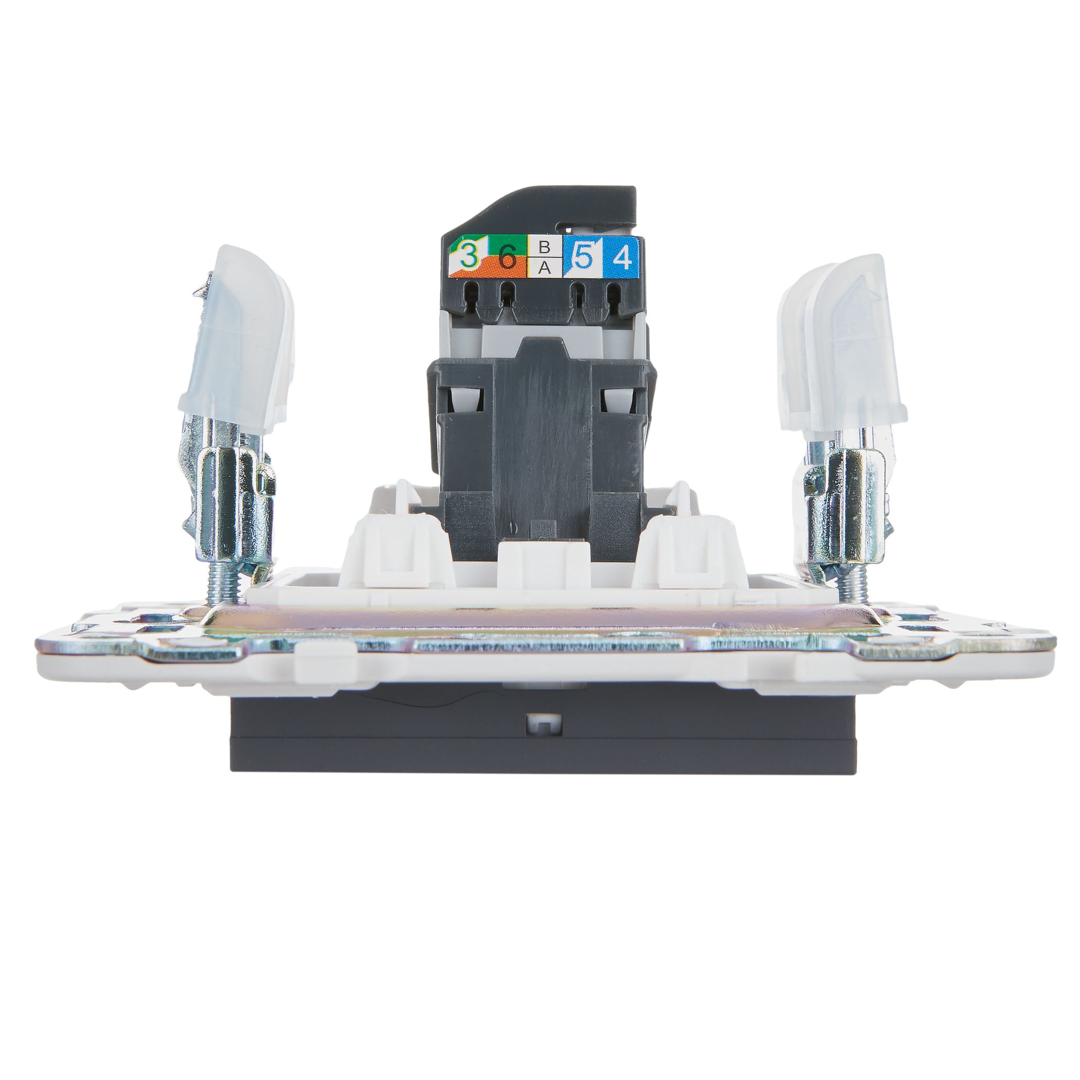             SKANDY Розетка, компьютерге арналған RJ45 категория 5Е SK-K01T титан IEK    