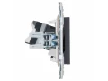             SKANDY Розетка, компьютерге арналған RJ45 категория 5Е SK-K01T титан IEK    