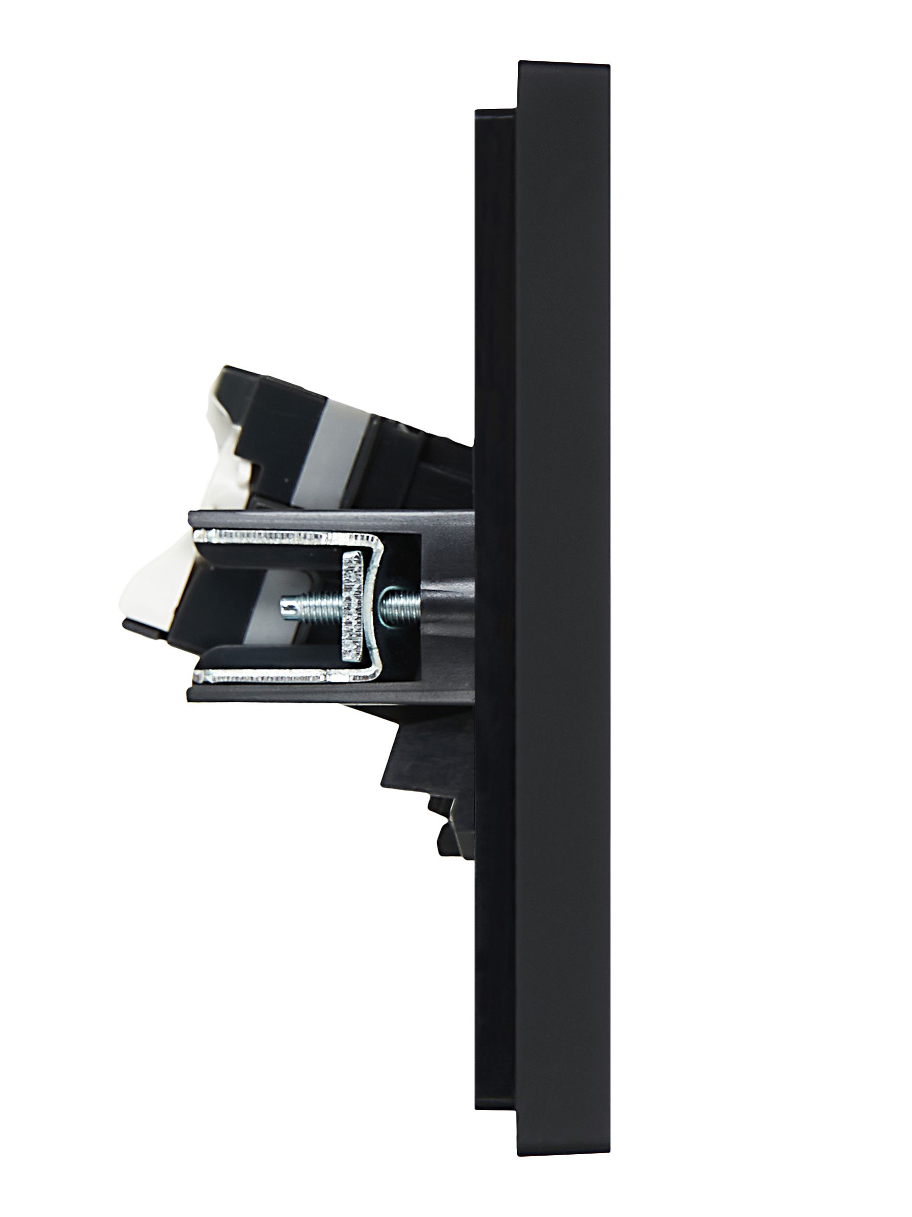             FORTE&PIANO Розетка, компьютерге арналған, екілі RJ45 категория 5Е FP133 қара ИЭК    