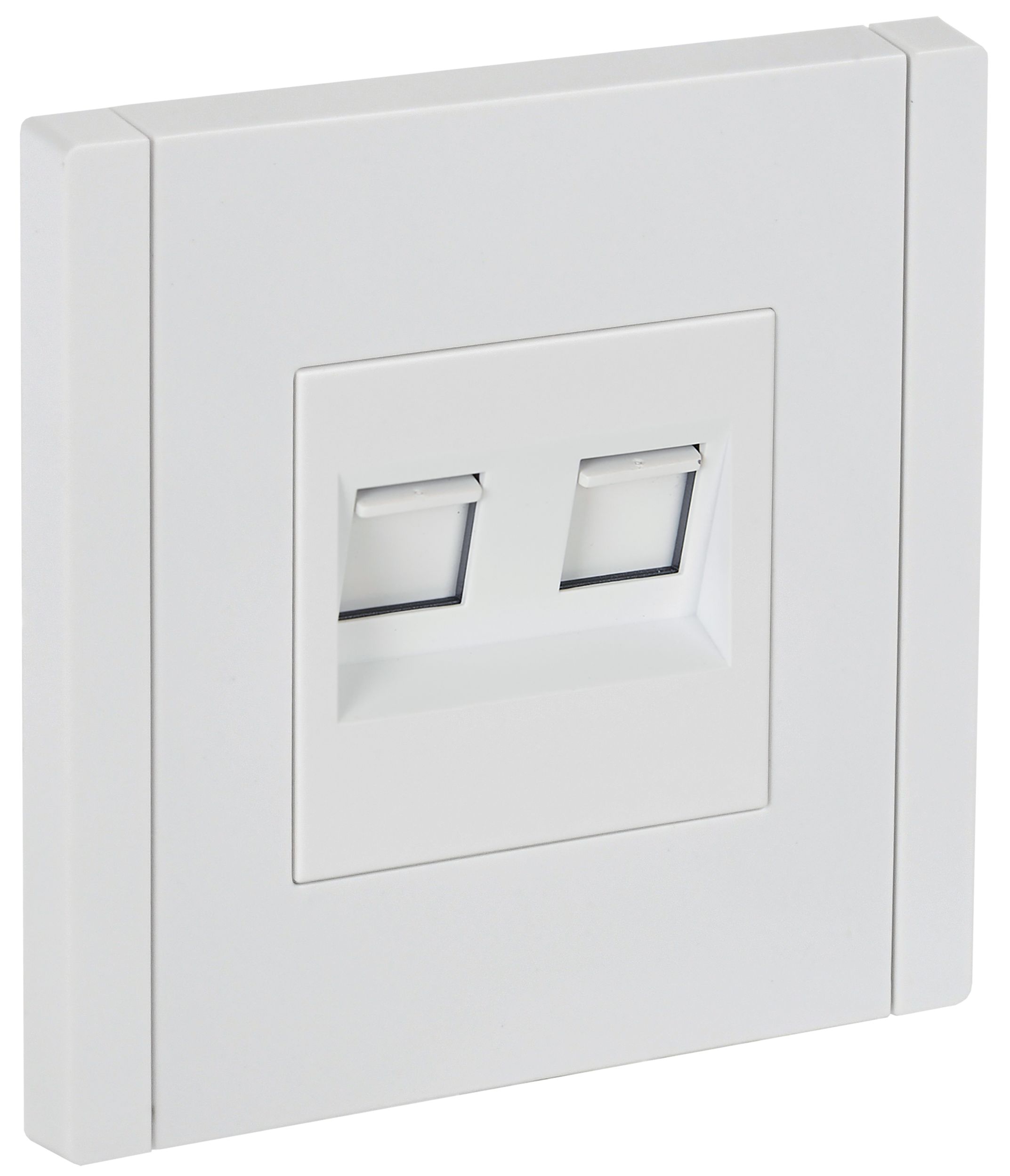             FORTE&PIANO Розетка, компьютерге арналған, екілі RJ45 категория 6 FP234 ақ ИЭК    