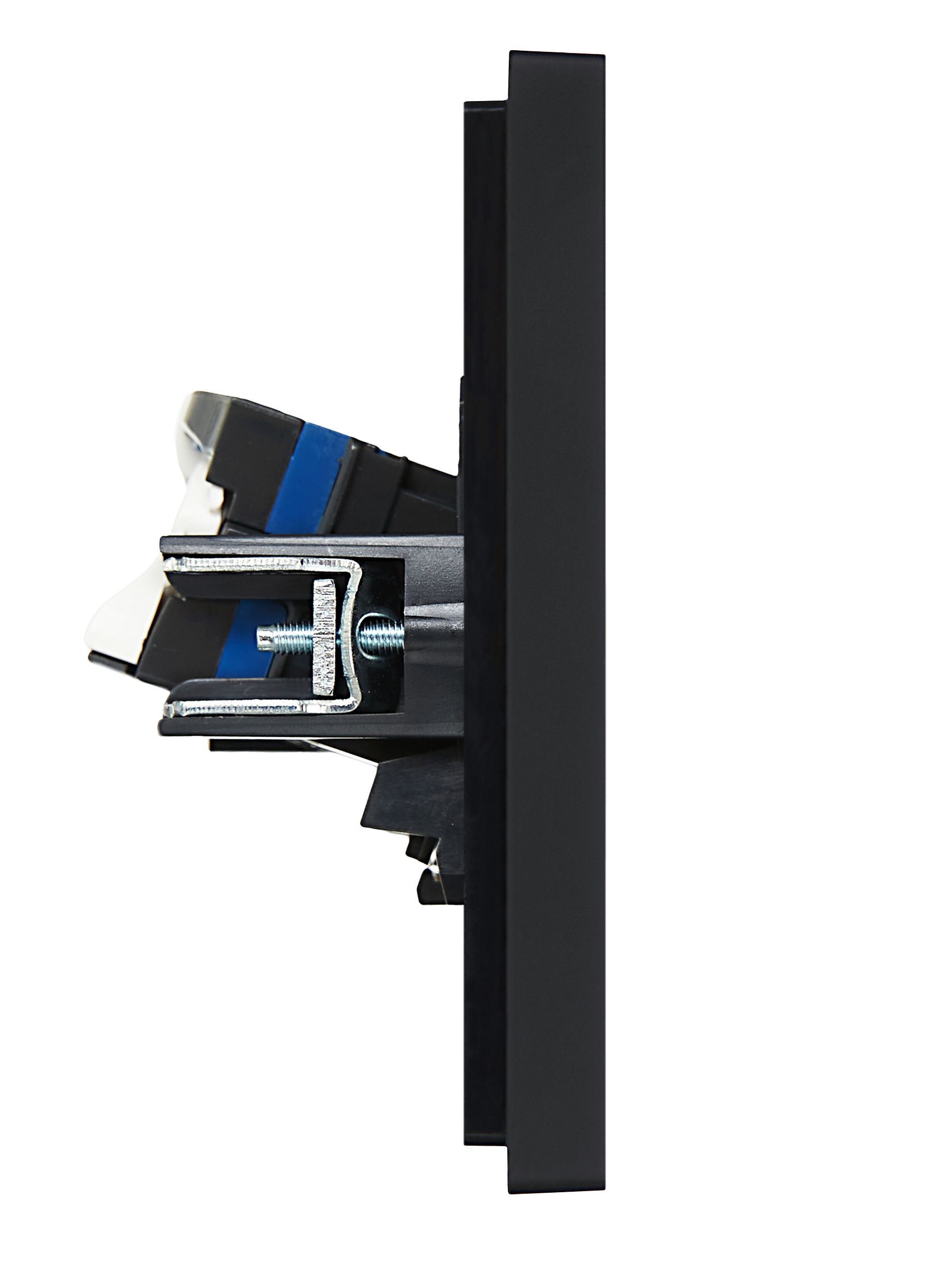             FORTE&PIANO Розетка, компьютерге арналған, екілі RJ45 категория 6 FP134 қара ИЭК    