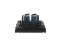             FORTE&PIANO Розетка, компьютерге арналған, екілі RJ45 категория 6 FP134 қара ИЭК    