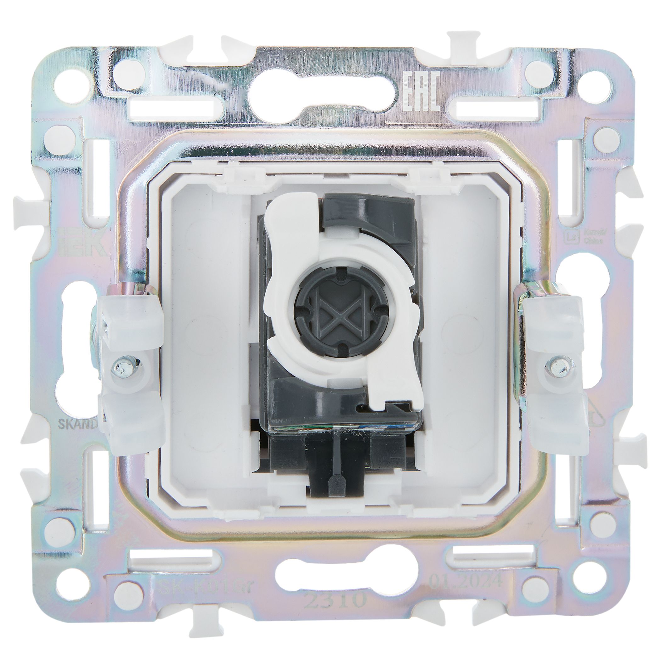             SKANDY Розетка, компьютерге арналған RJ45 категория 5Е SK-K01Gr сұр IEK    