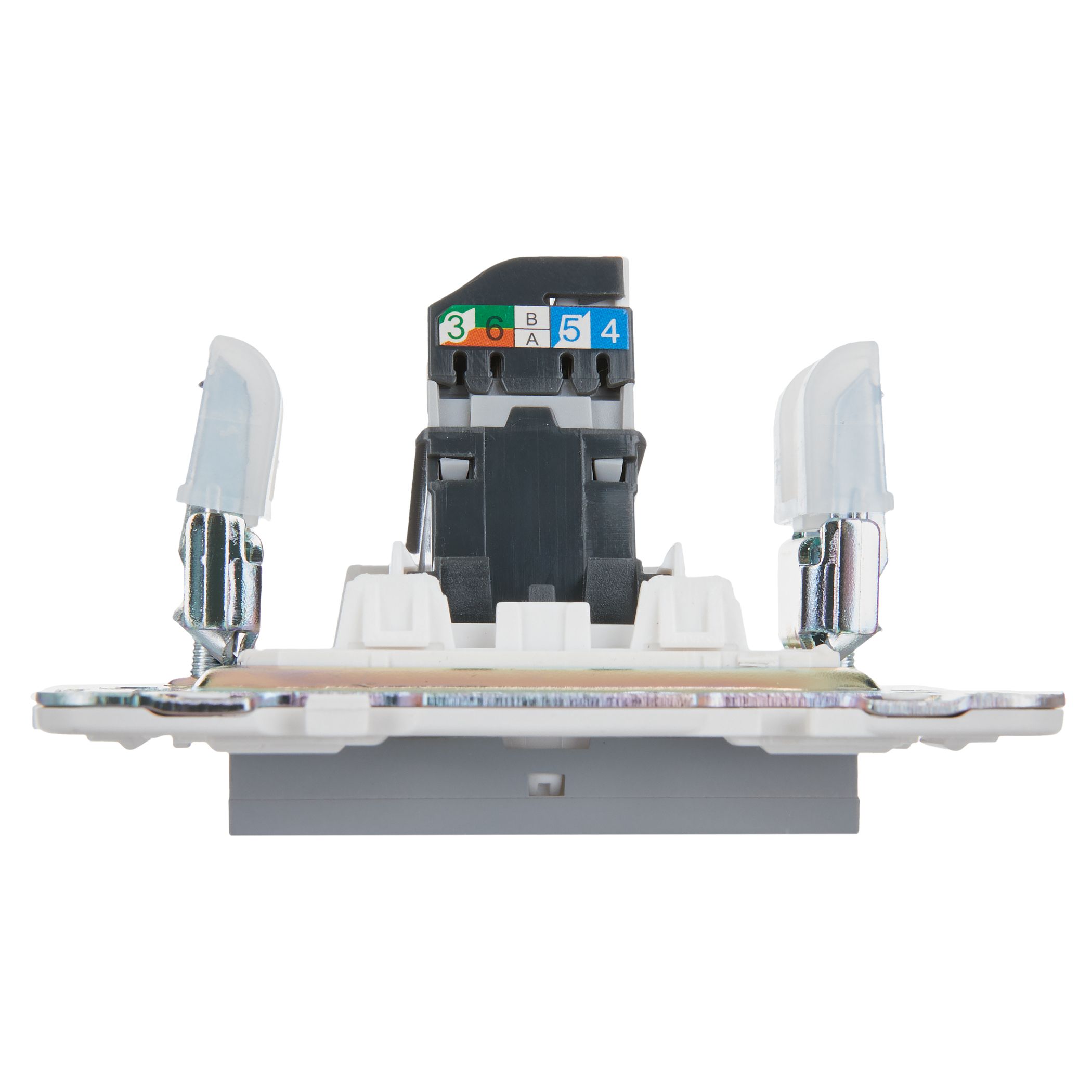             SKANDY Розетка, компьютерге арналған RJ45 категория 5Е SK-K01Gr сұр IEK    