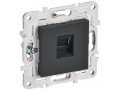             SKANDY Розетка, компьютерге арналған RJ45 категория 6 SK-K02G графит IEK    