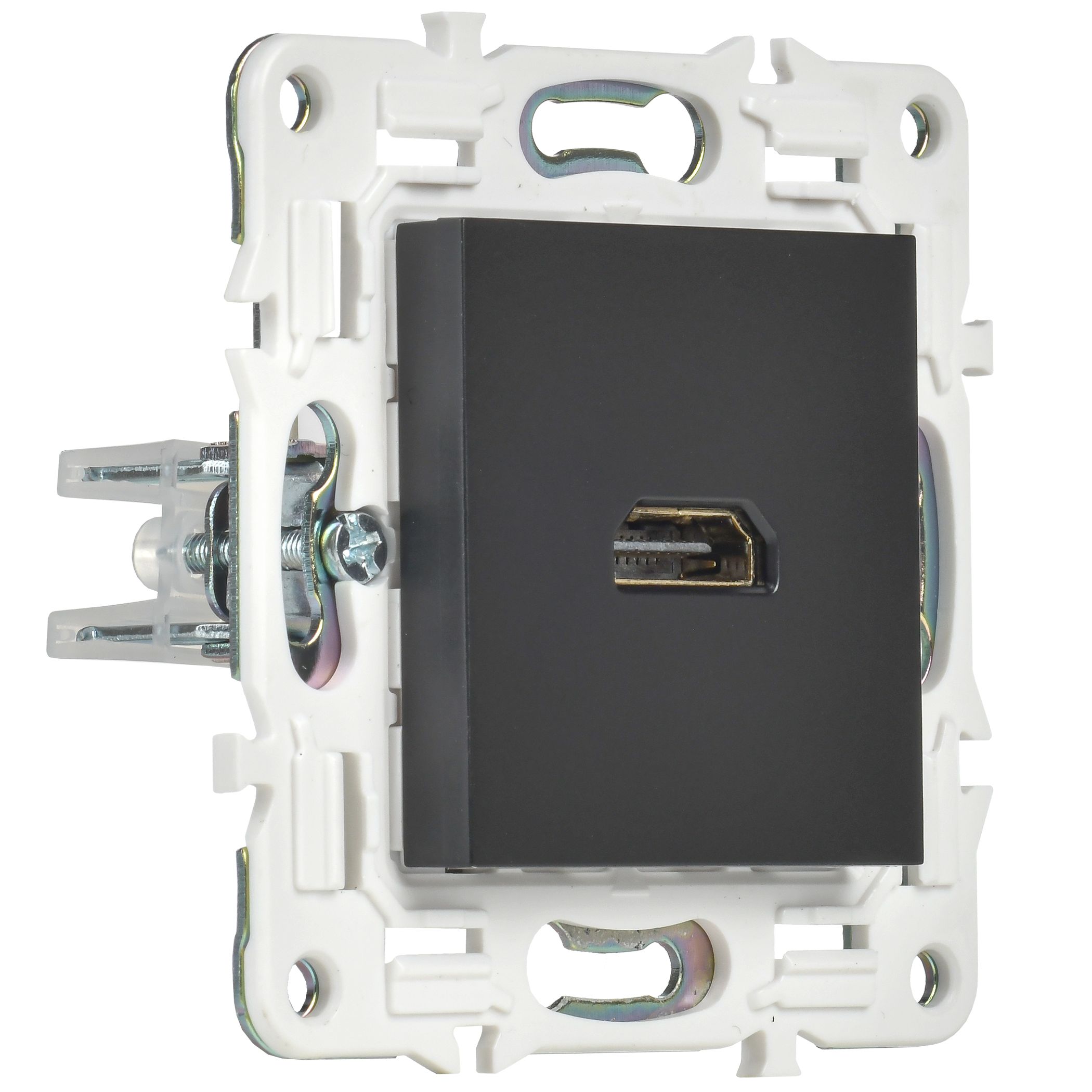             SKANDY Розетка HDMI SK-H01Bl қара IEK    