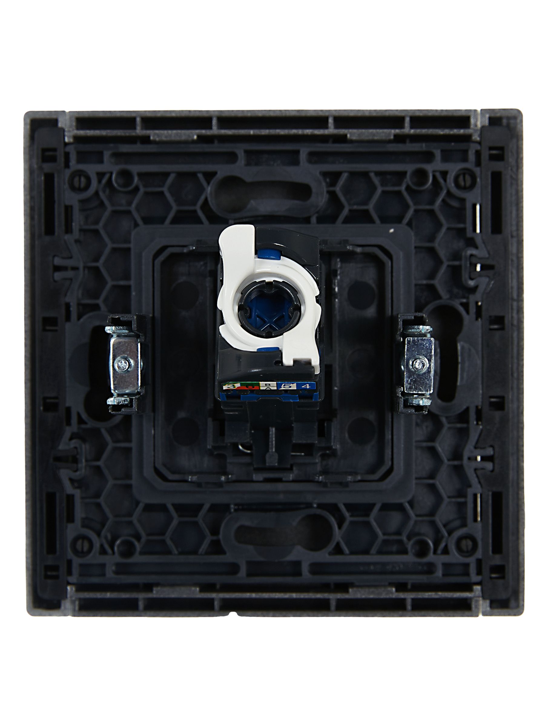             FORTE&PIANO Розетка, компьютерге арналған RJ45 категория 6 FP531 болат IEK    