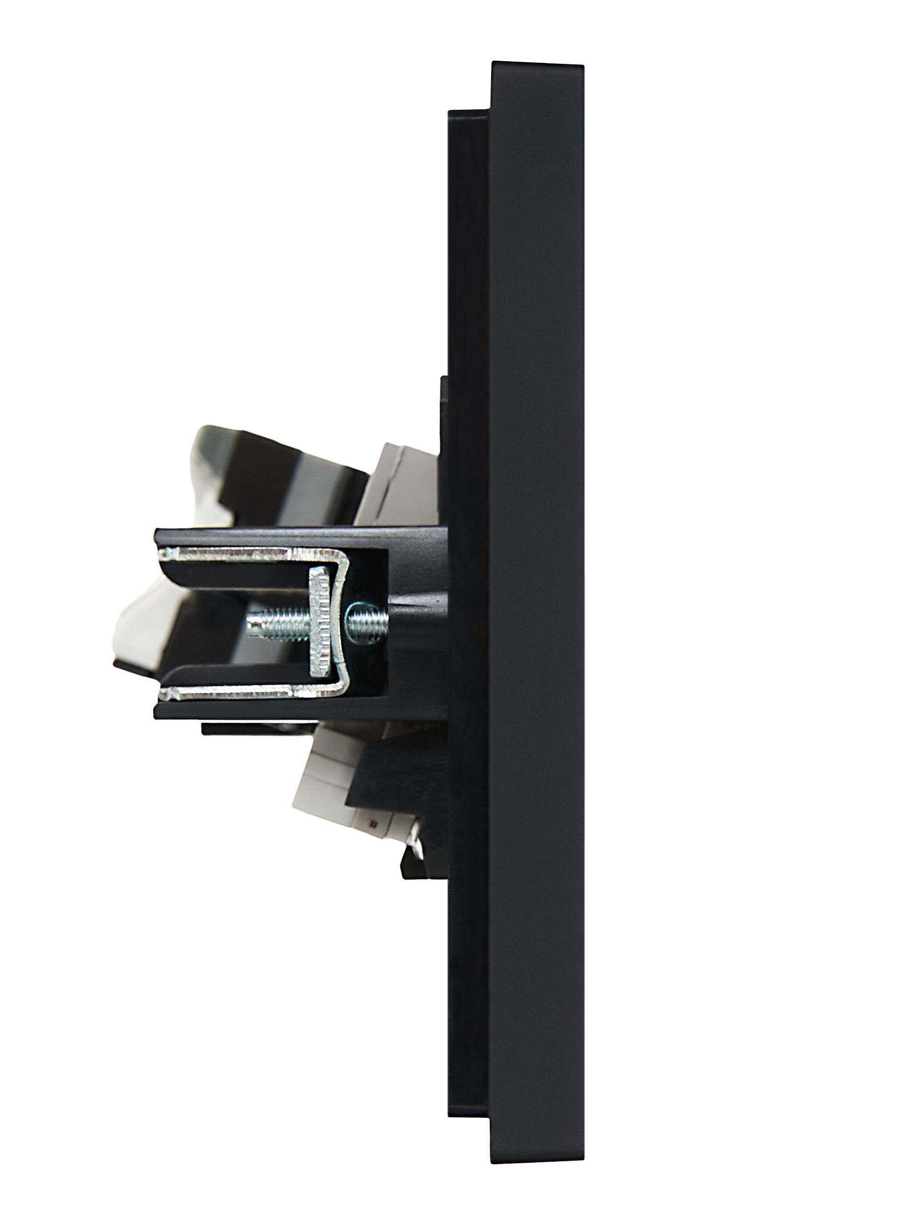 FORTE&PIANO 2 ұялы розетка RJ11+RJ45 кат.5E FP135 қара IEK