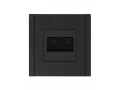 FORTE&PIANO 2 ұялы розетка RJ11+RJ45 кат.5E FP135 қара IEK