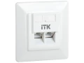 ITK Ішкі ақпараттық розетка RJ45 санат 6 FTP 2 порт