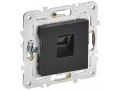             SKANDY Розетка, компьютерге арналған RJ45 категория 6 SK-K02Bl қара IEK    
