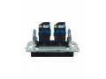             BRITE Қос компьютерлік розетка RJ45 категория 6 РК11-2-БрЧ қара IEK    