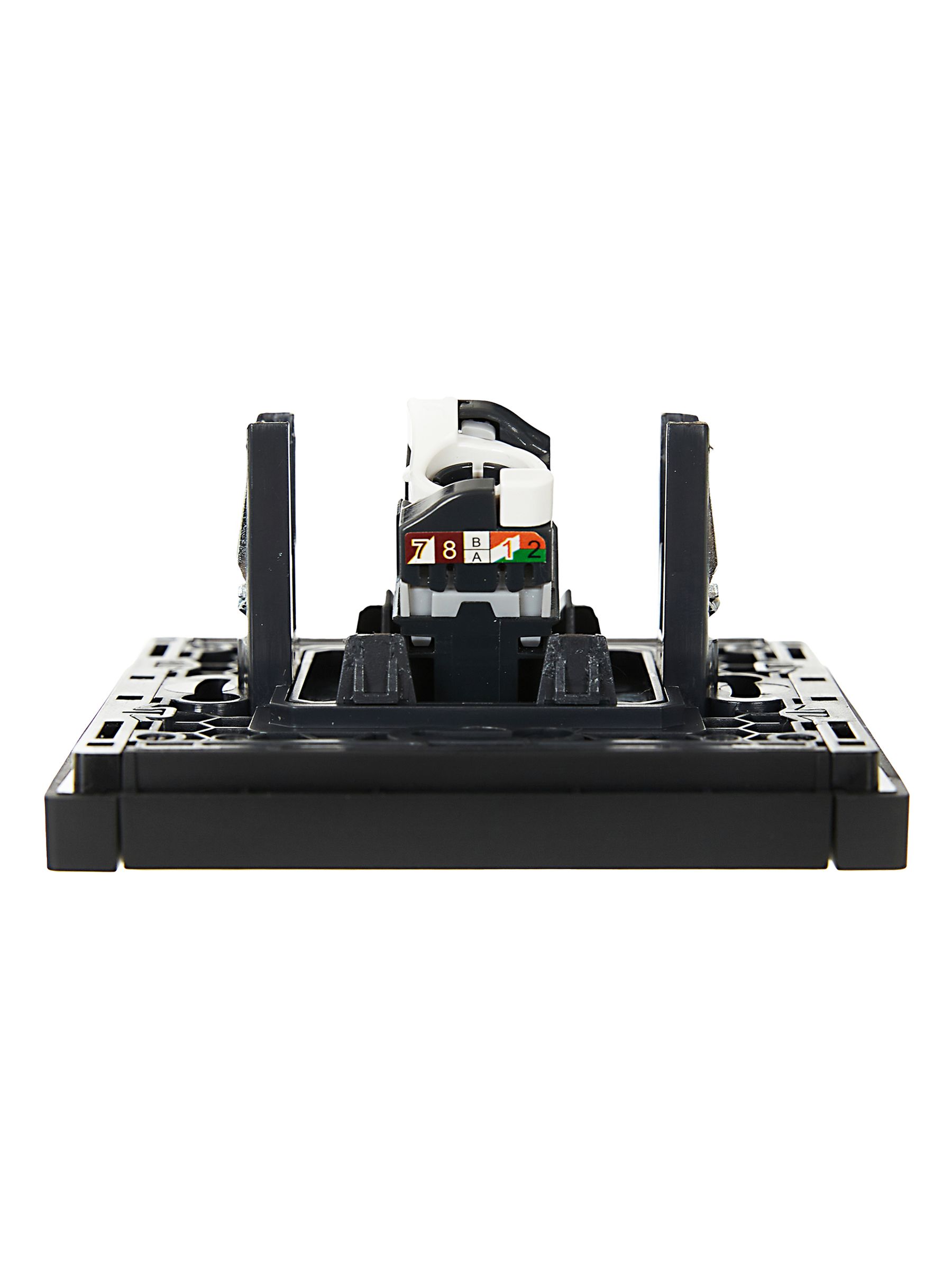             FORTE&PIANO Розетка,  компьютерге арналған RJ45 категория 5E FP132 қара ИЭК    