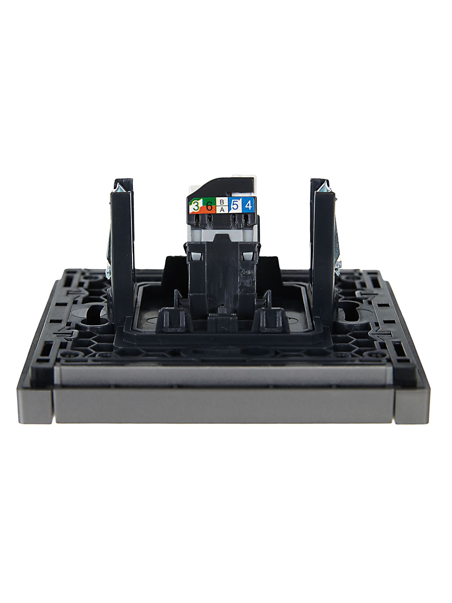            FORTE&PIANO Розетка,  компьютерге арналған RJ45 категория 5E FP532 болат ИЭК    