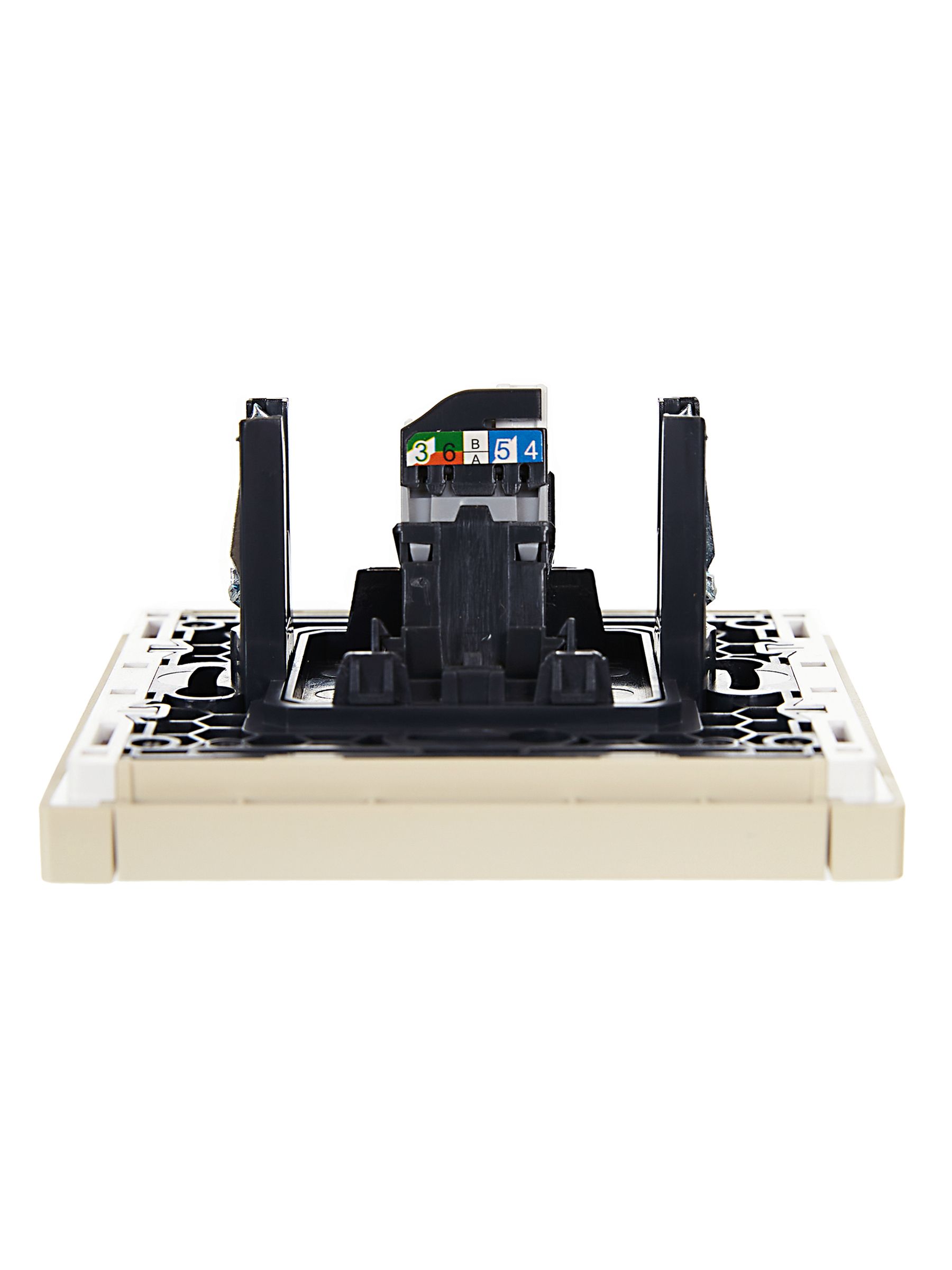             FORTE&PIANO Розетка,  компьютерге арналған RJ45 категория 5E FP432 ваниль ИЭК    