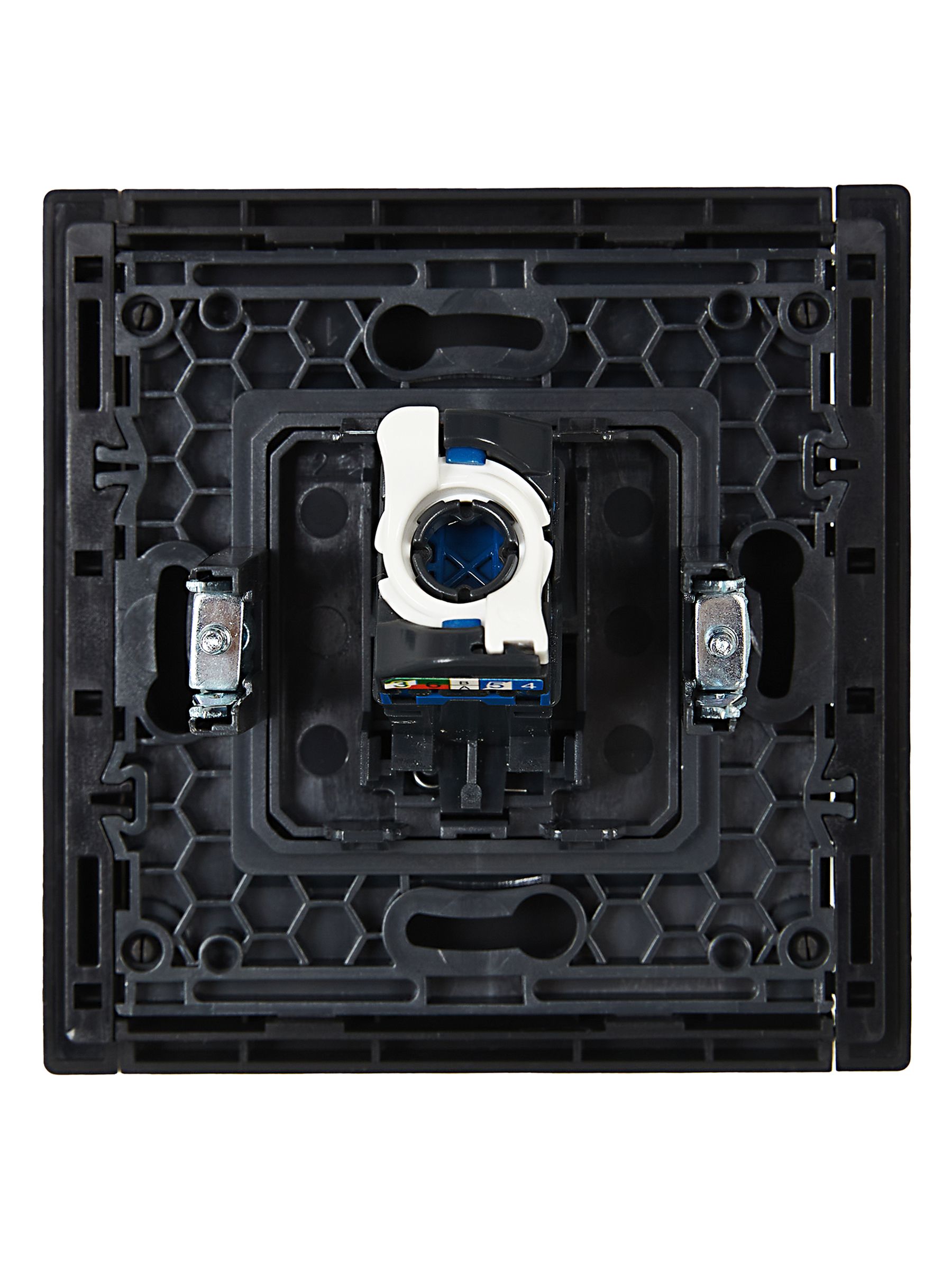             FORTE&PIANO Розетка, компьютерге арналған RJ45 категория 6 FP131 қара ИЭК    