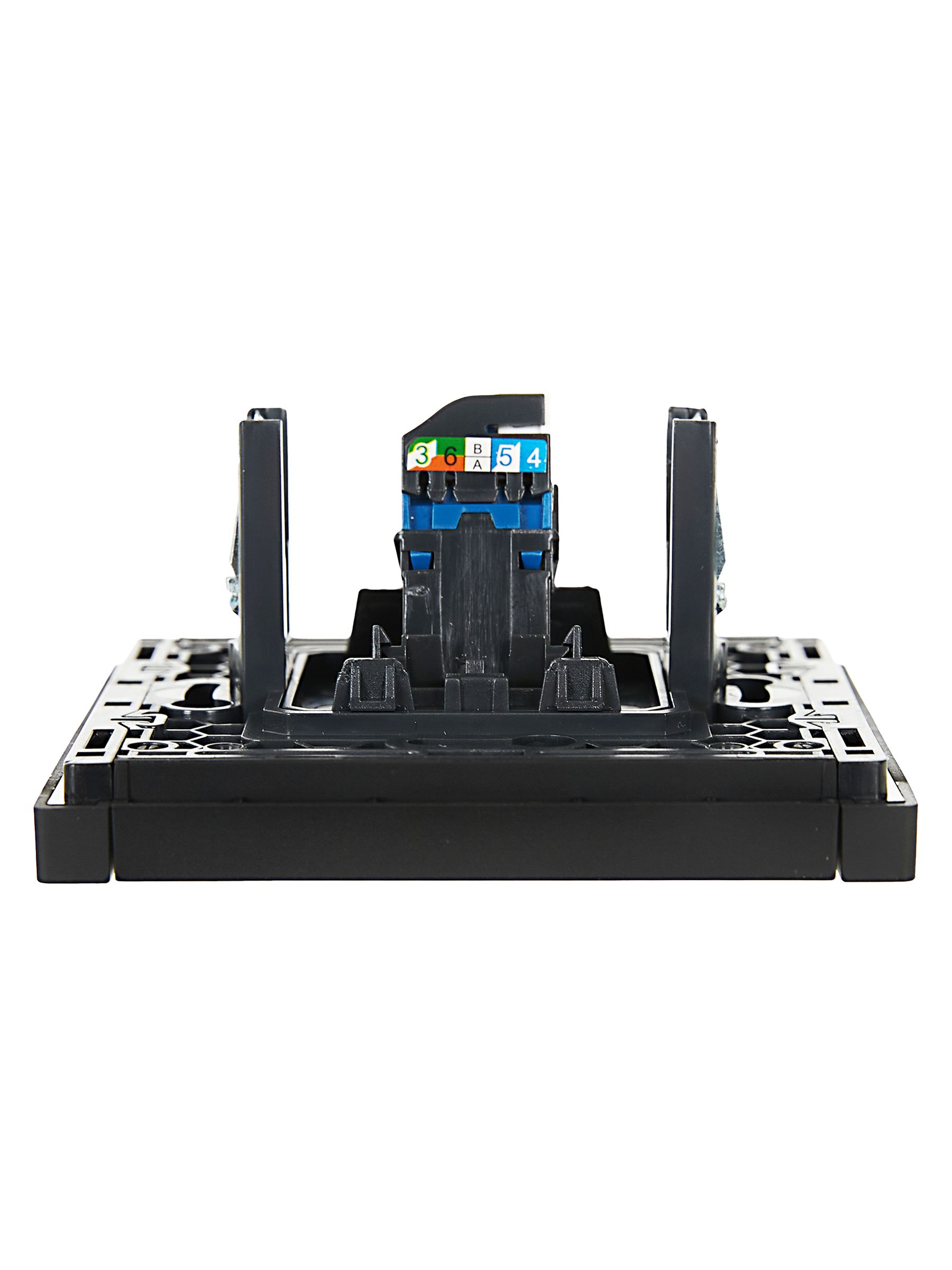             FORTE&PIANO Розетка, компьютерге арналған RJ45 категория 6 FP131 қара ИЭК    