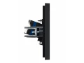             FORTE&PIANO Розетка, компьютерге арналған RJ45 категория 6 FP131 қара ИЭК    