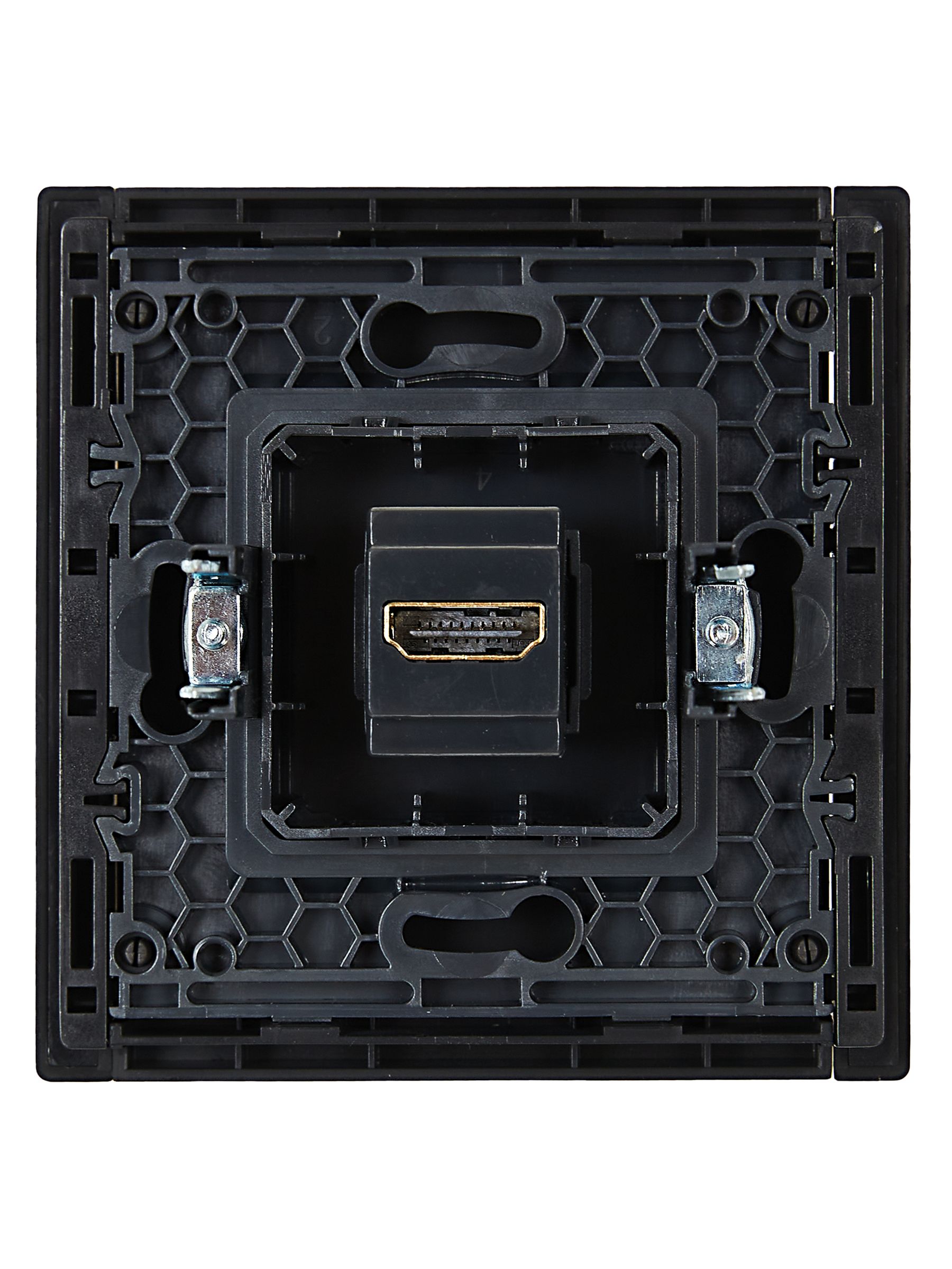             FORTE&PIANO Розетка HDMI FP140 қара ИЭК    